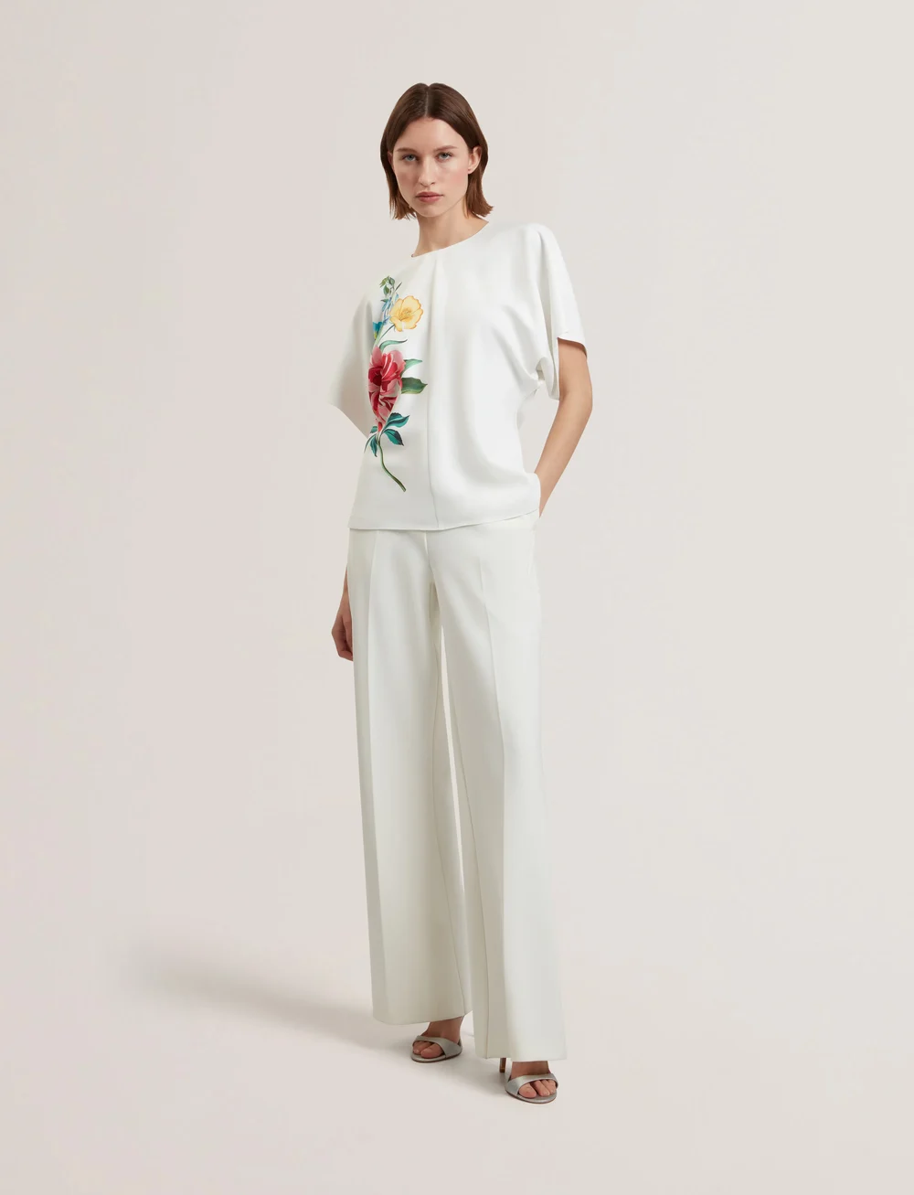 Ted Baker London - LAHNAA - t-shirts - white - 4
