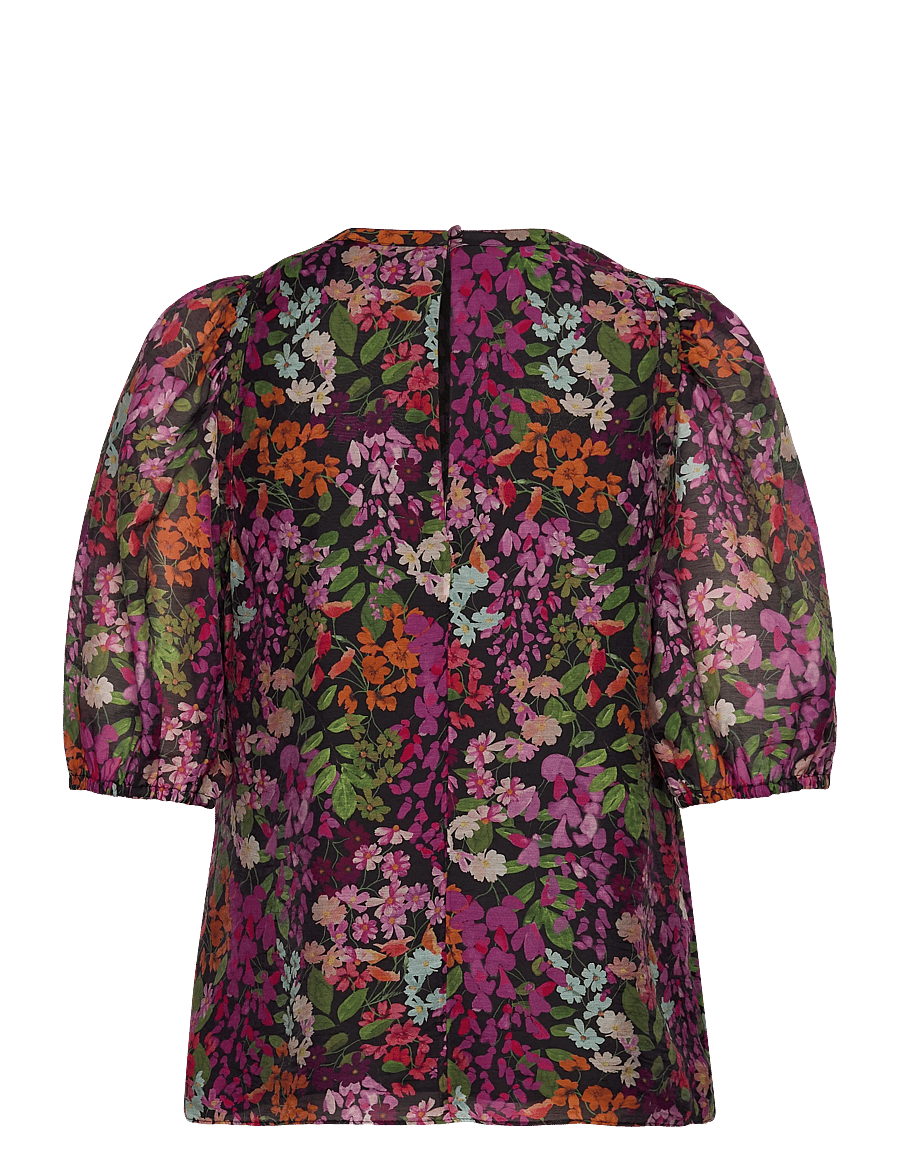 Ted Baker London - HAHTIE - short-sleeved blouses - 00 black - 1