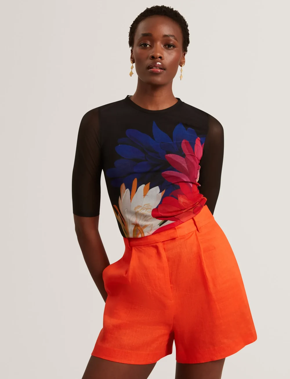 Ted Baker London - ILUSSA - t-shirts - 00 black - 3