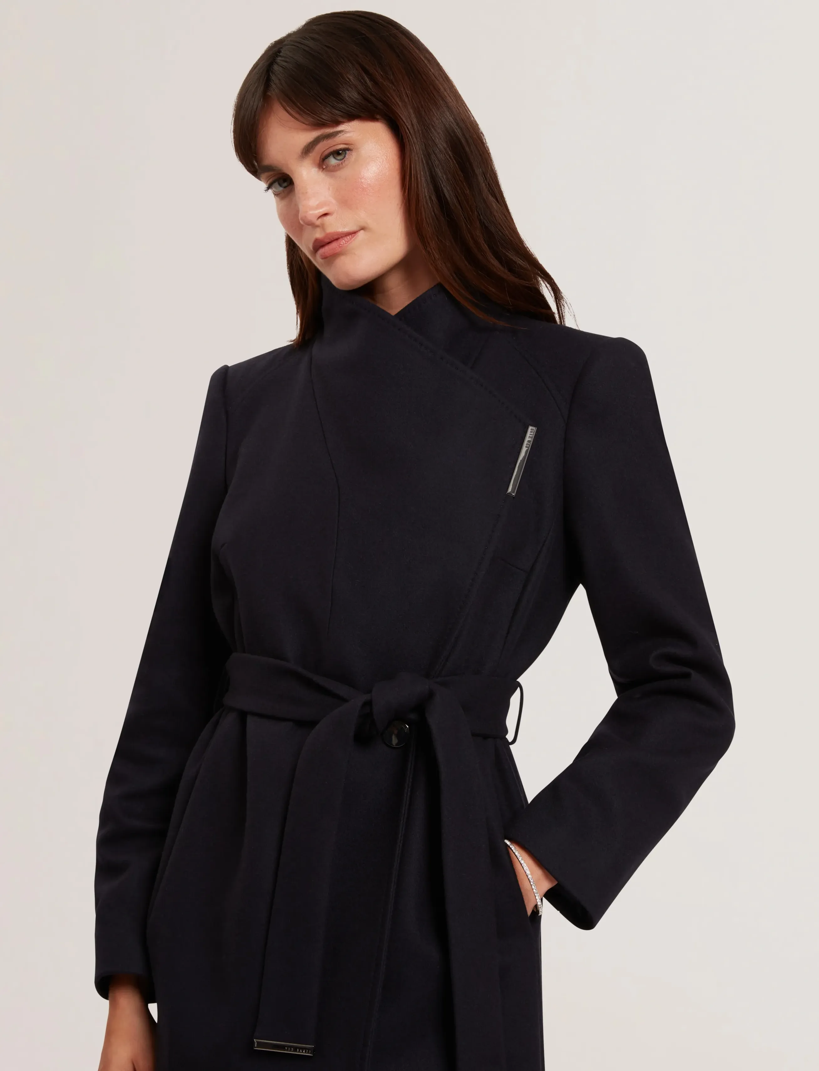 Ted Baker London - ROSE - wełniane płaszcze - navy - 5