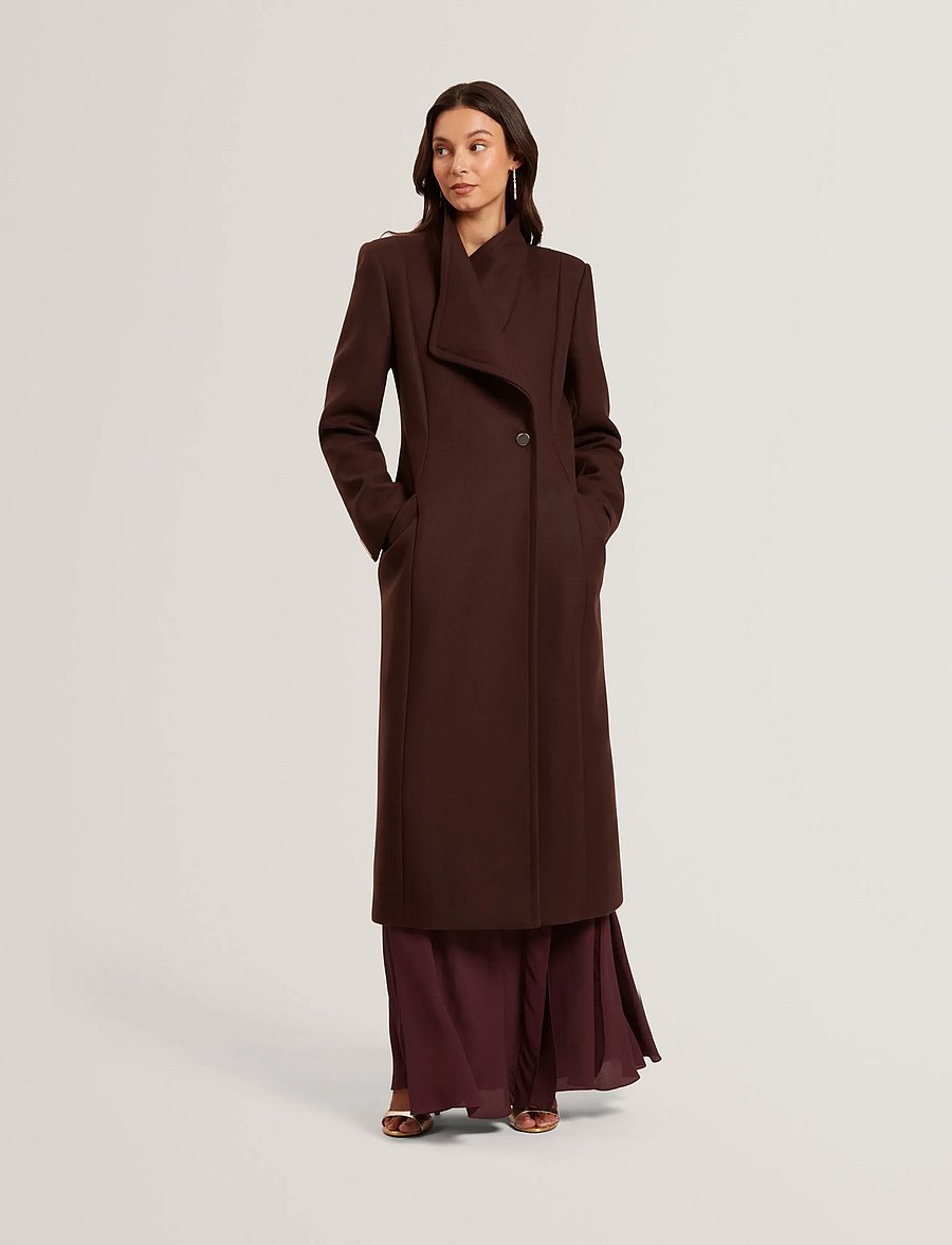 Ted Baker London - MINDEE - winterjacken - dk brown - 0