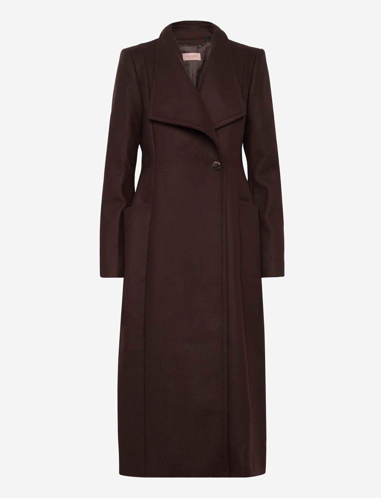 Ted Baker London - MINDEE - uldfrakker - dk brown - 3