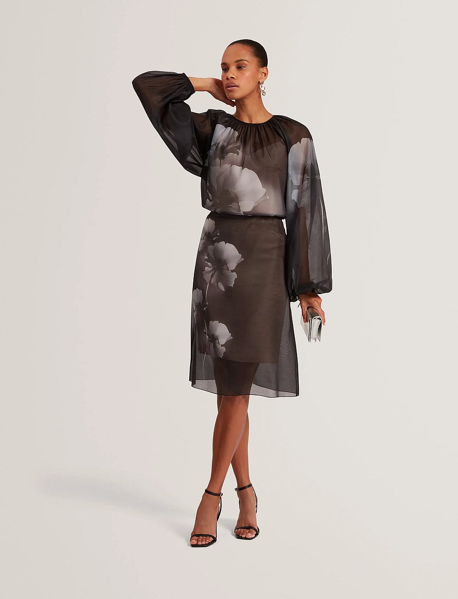 Ted Baker London - VIEVA - midi nederdele - black - 0