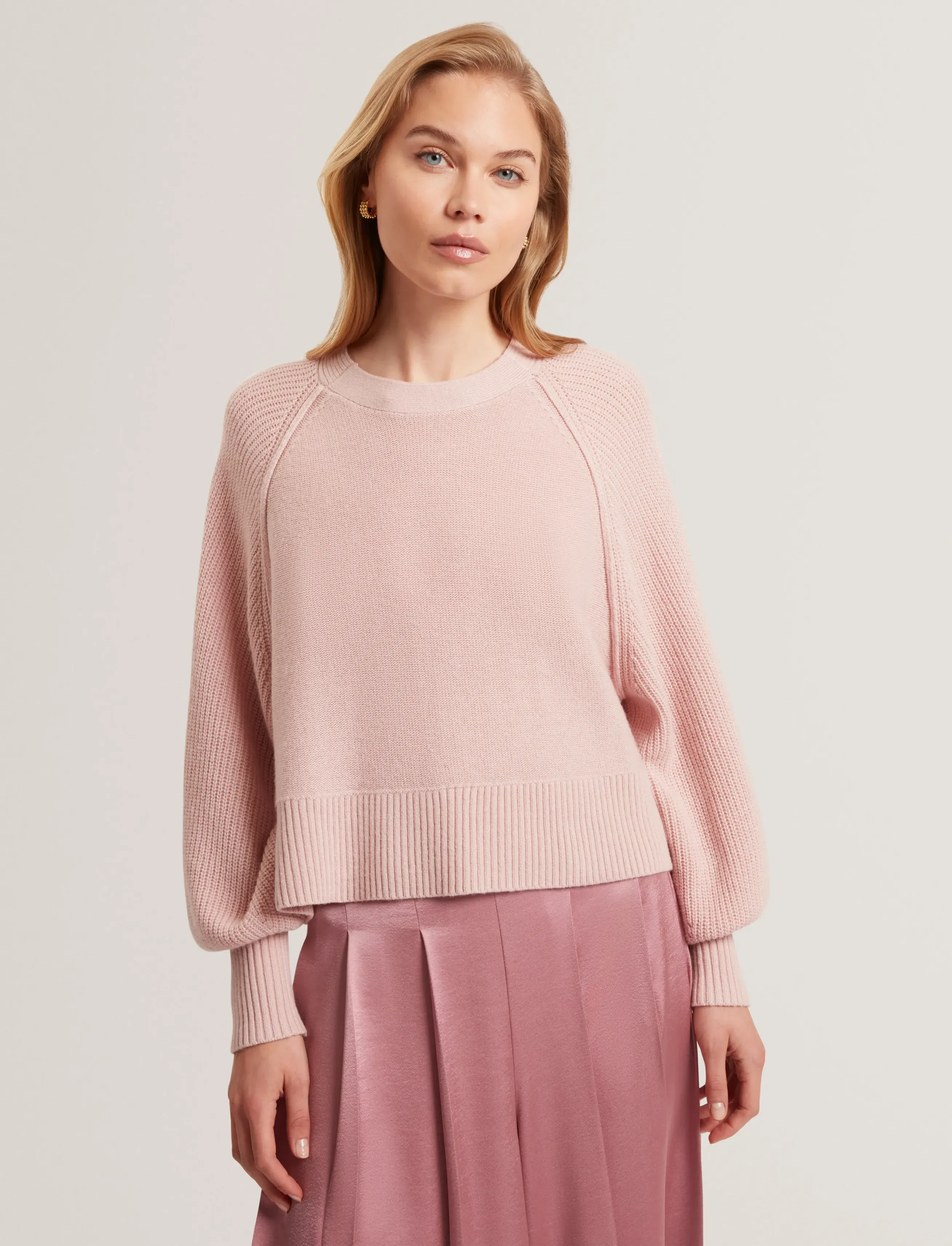 Ted Baker London Vicckii, L, Pink, Strik > Trøjer, Dame