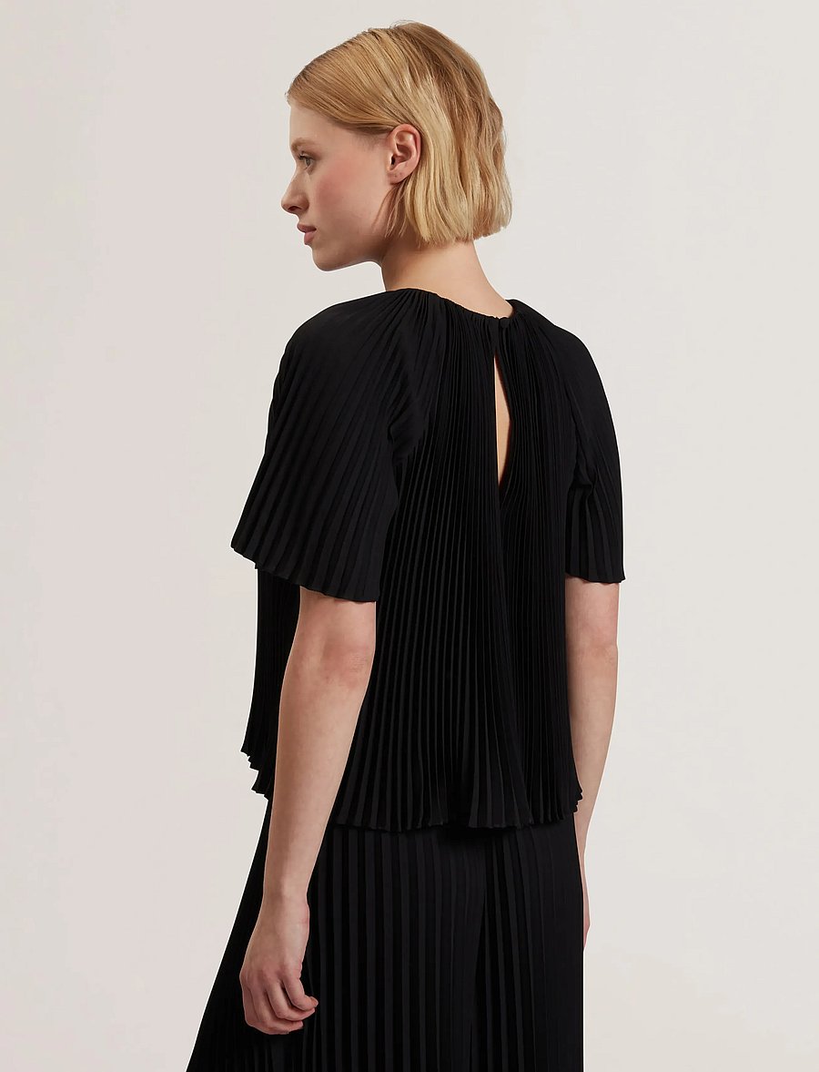 Ted Baker London - AGARA - kurzärmelige blusen - black - 3