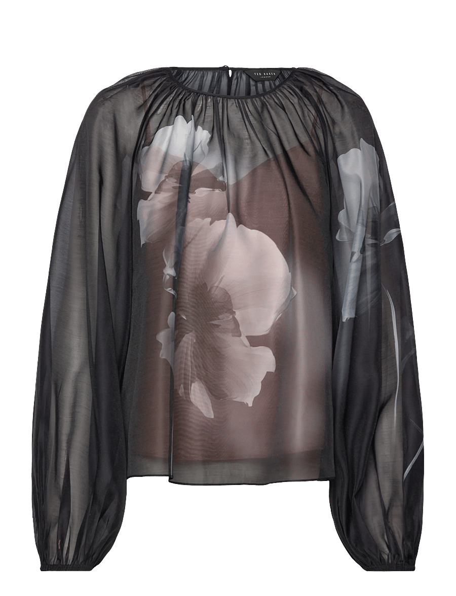 Ted Baker London - PLAAZA - langärmelige blusen - black - 1