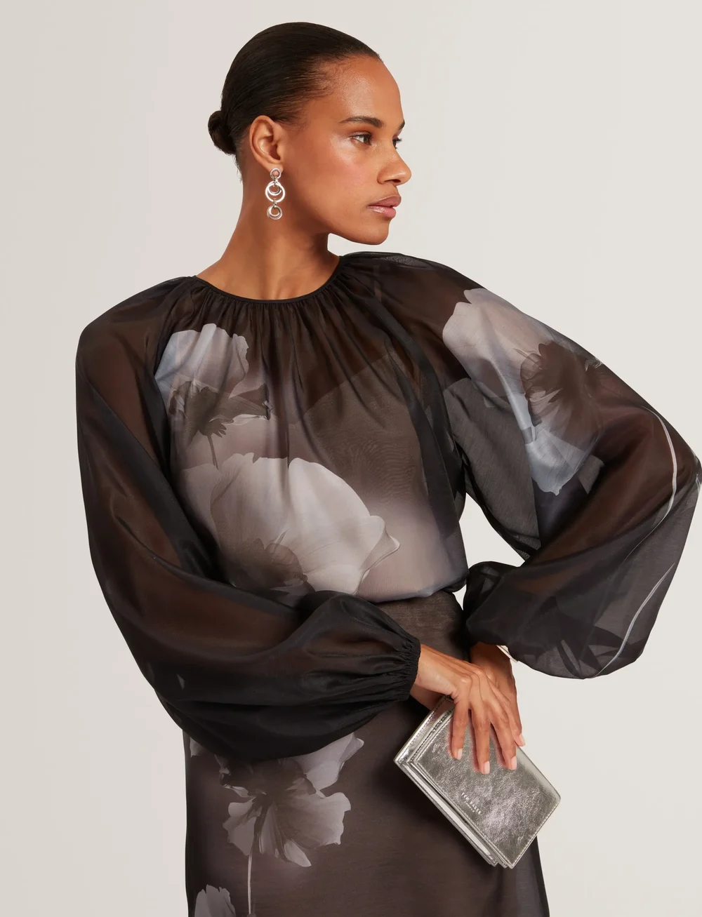 Ted Baker London - PLAAZA - långärmade blusar - black - 0