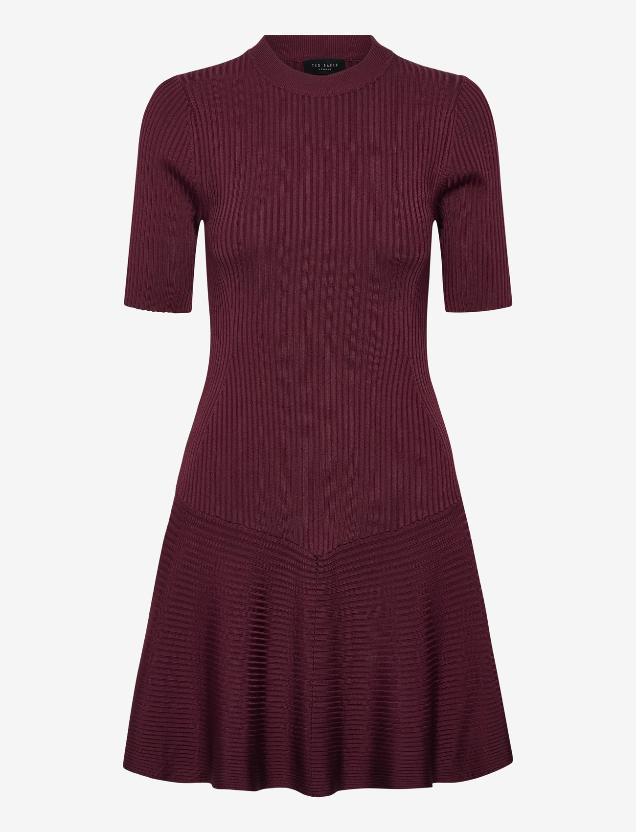 Ted Baker London - MAHRAA - kurze kleider - maroon - 0