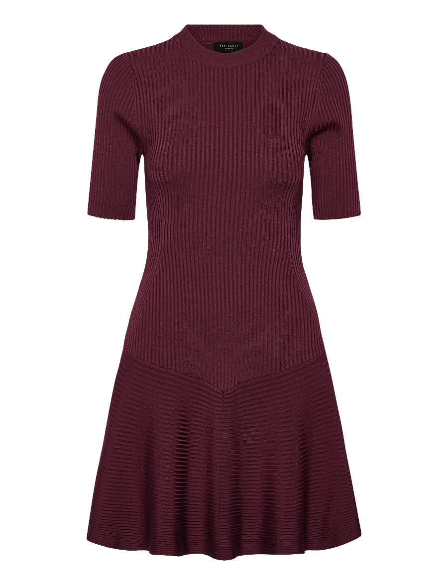 Ted Baker London - MAHRAA - trumpos suknelės - maroon - 1