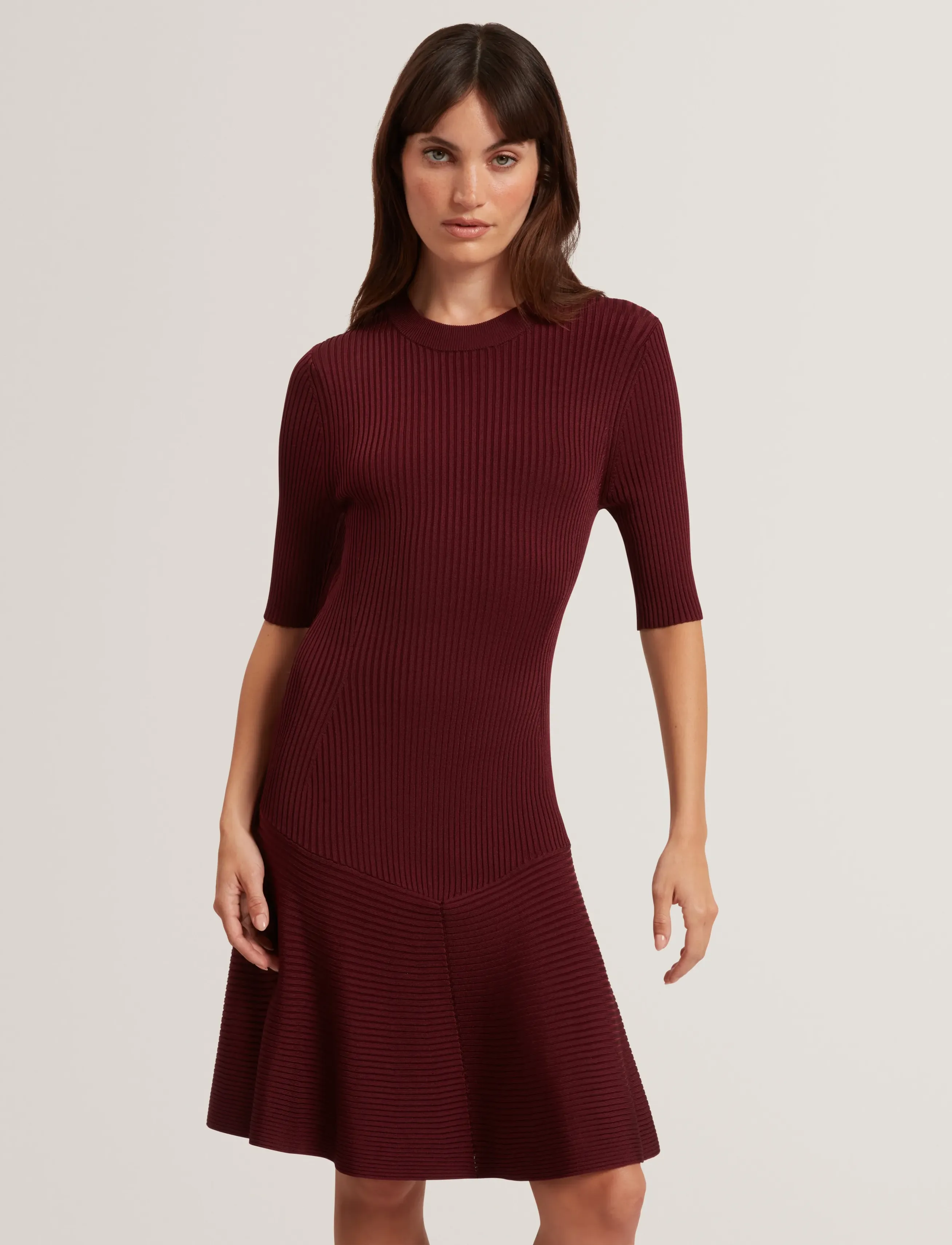 Ted Baker London Mahraa, XL, Dresses, Burgunderrot - Short Dress, Frauen