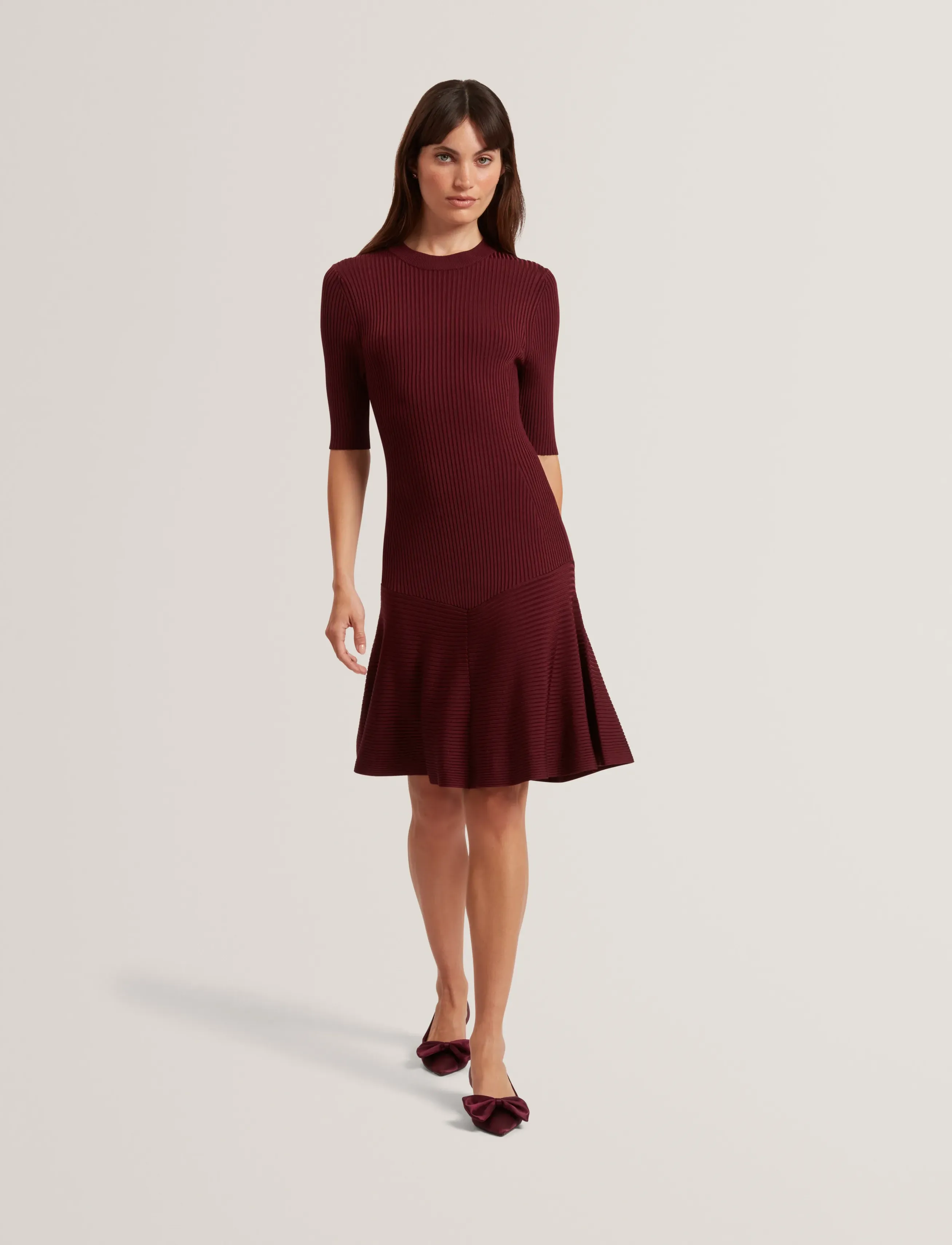 Ted Baker London - MAHRAA - korte kjoler - maroon - 5