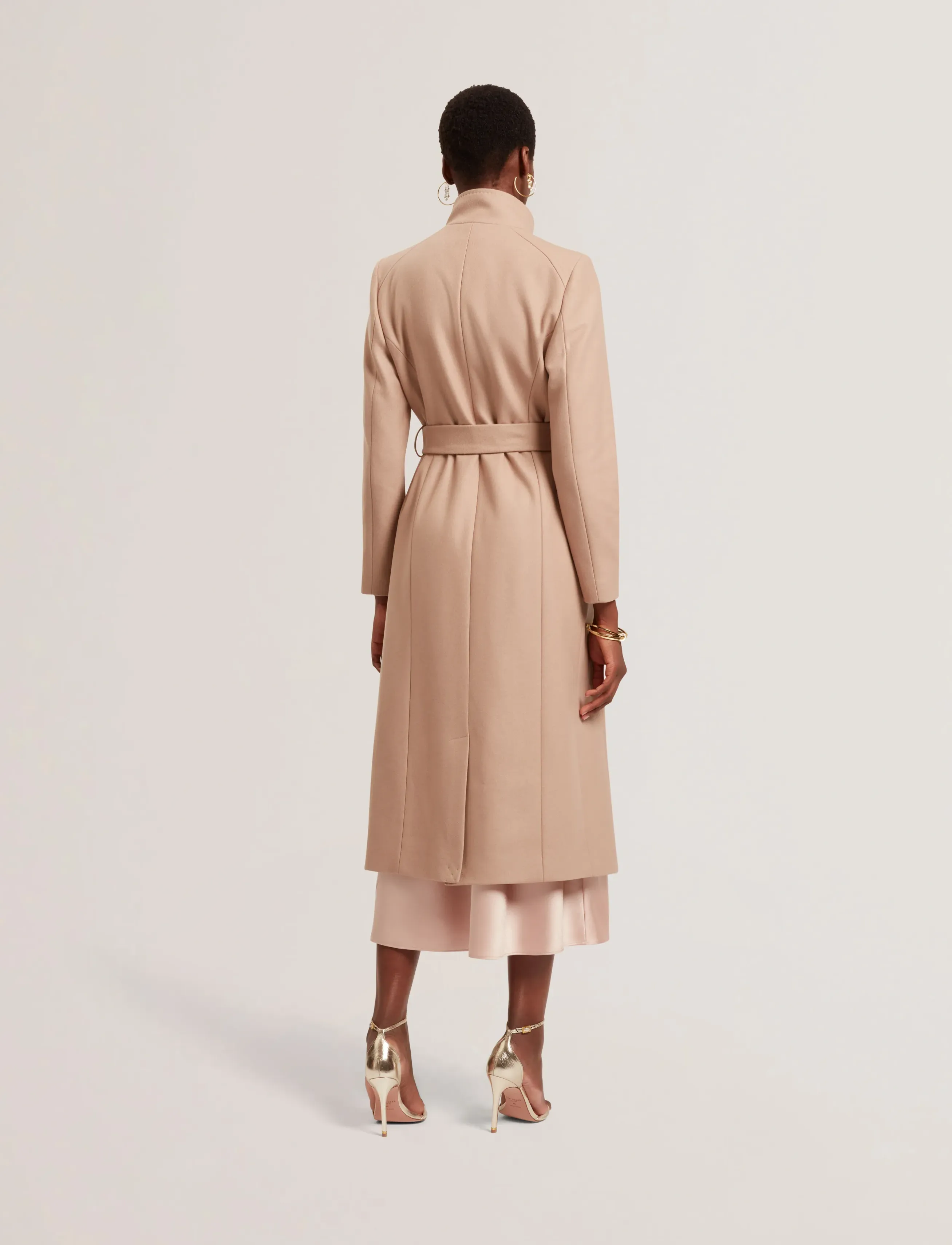Ted Baker London - ROSELL - villased mantlid - camel - 4