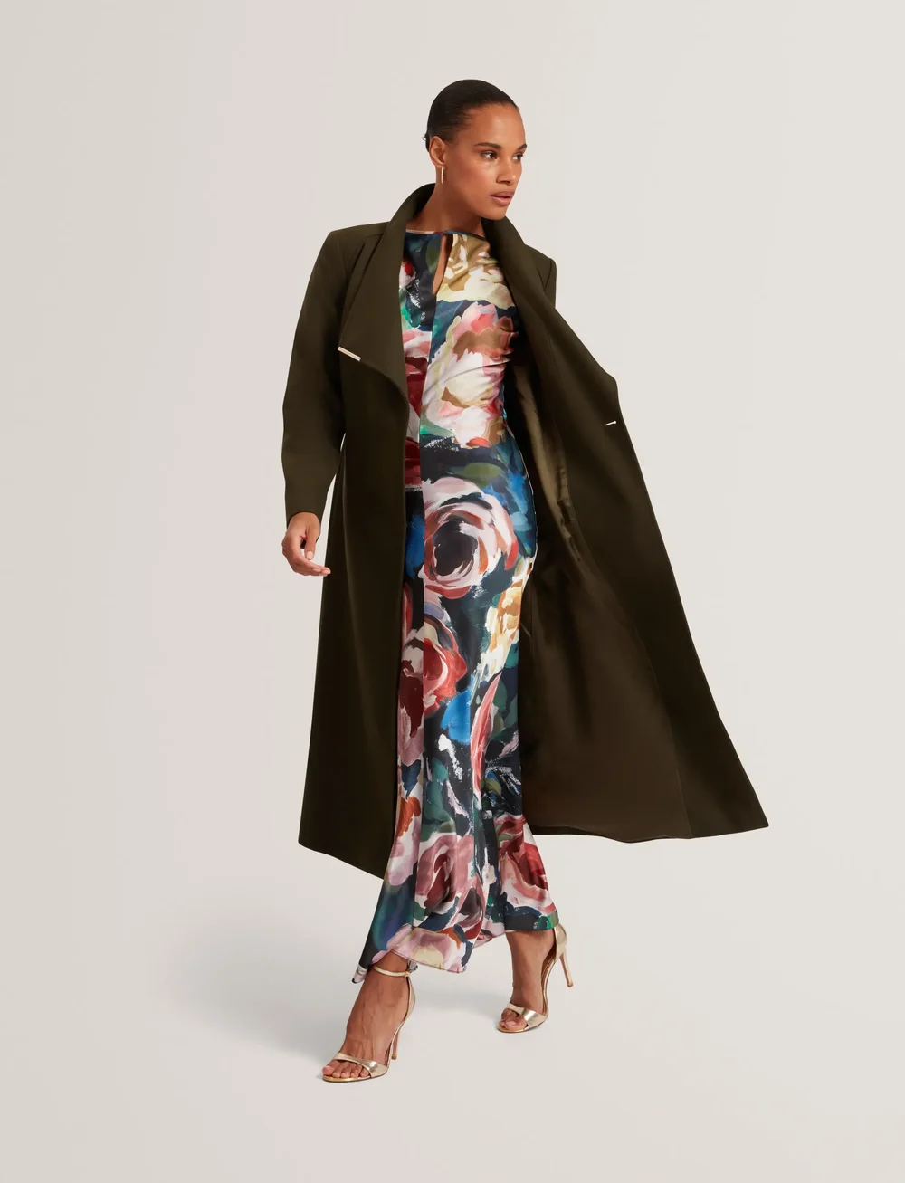Ted Baker London - ROSELL - wool coats - dk green - 4