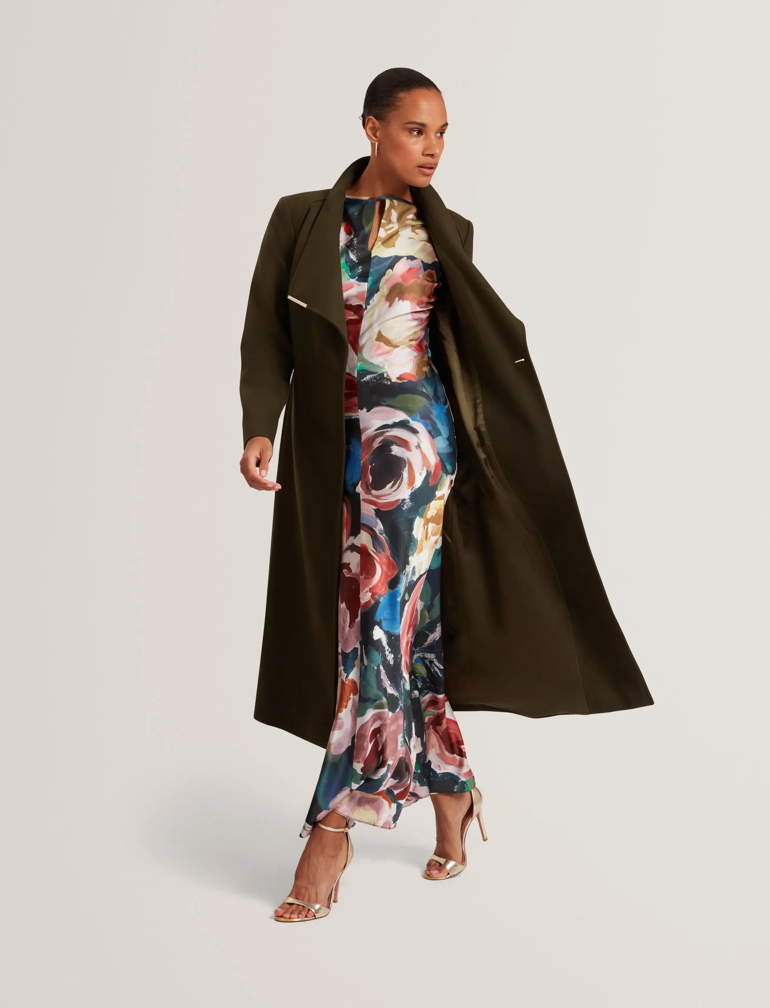 Ted Baker London - ROSELL - uldfrakker - dk green - 4