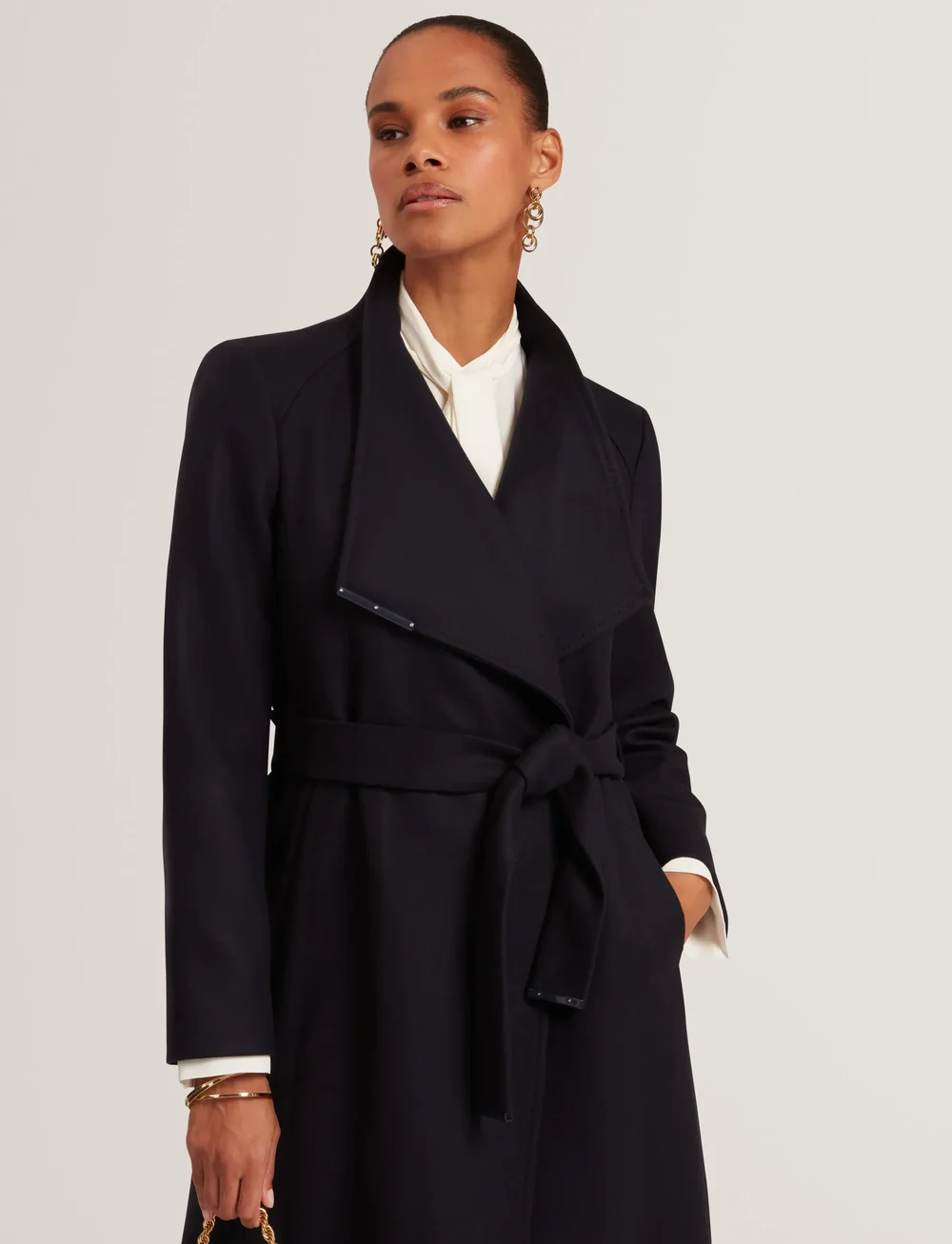 Ted Baker London - ROSELL - uldfrakker - navy - 0