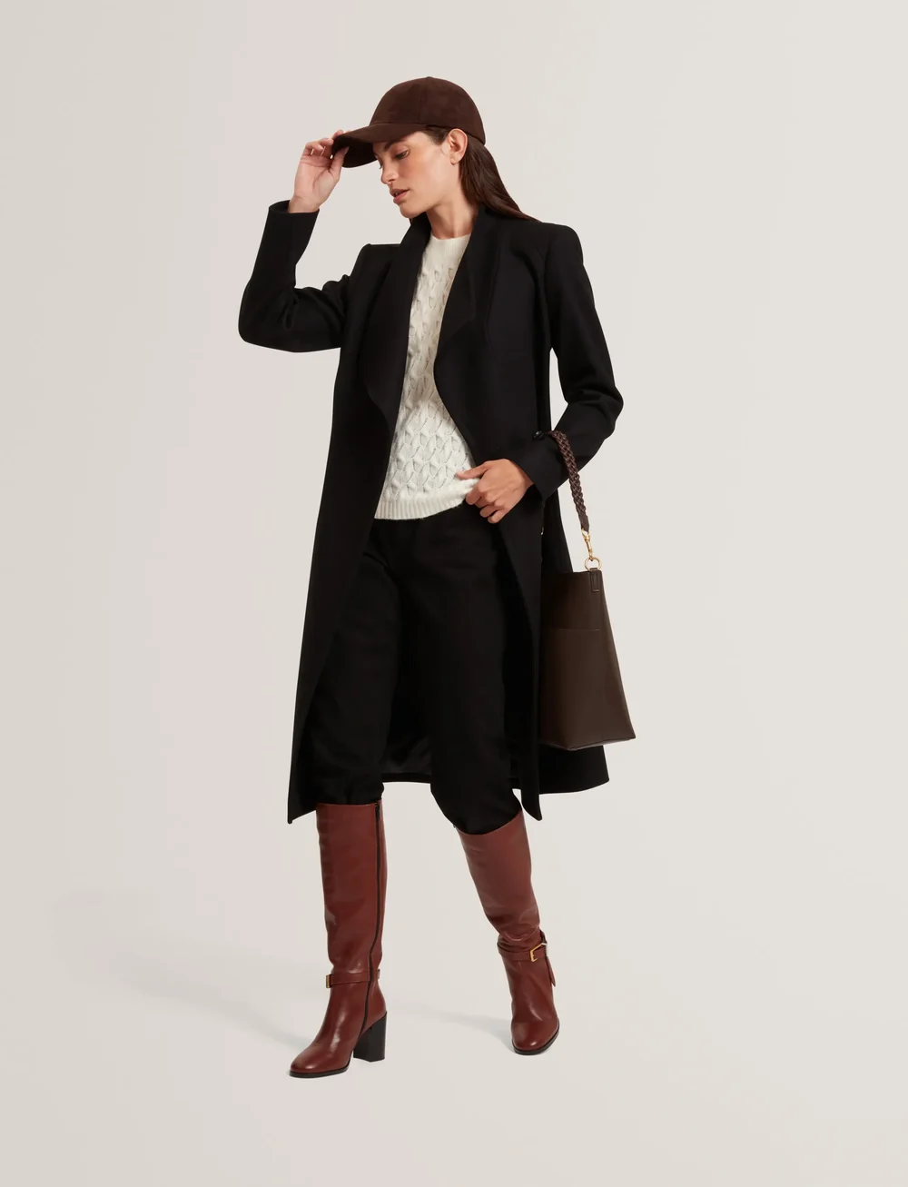 Ted Baker London - ROSE - uldfrakker - black - 4