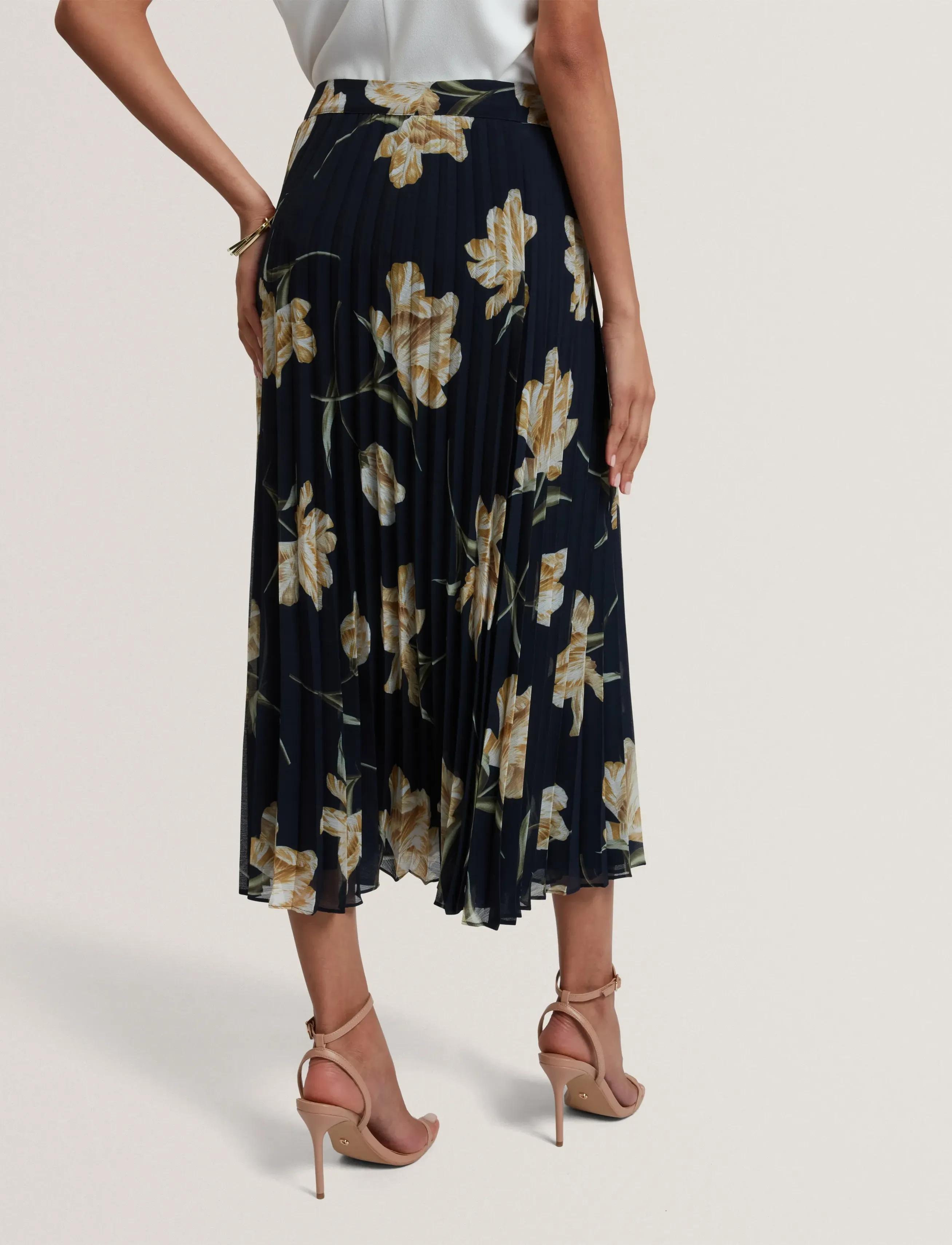 Ted Baker London - ROSEDA - faltenröcke - navy - 4