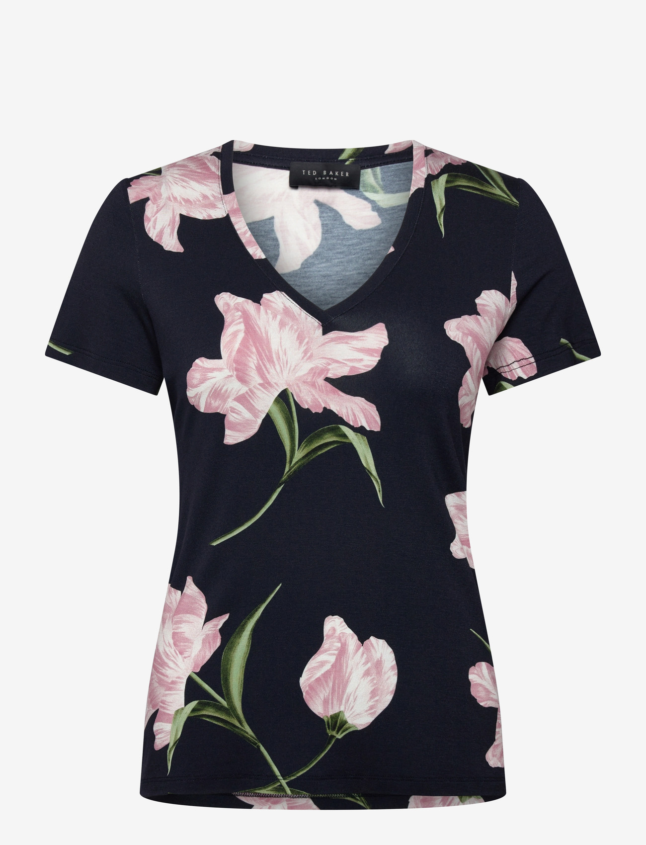 Ted Baker London - VAIILEY - t-shirts - navy - 1