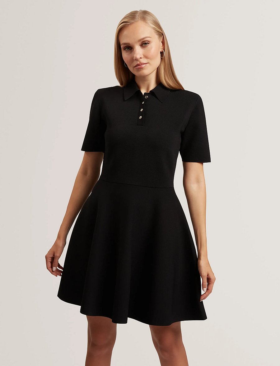 Ted Baker London - RONDAA - kurze kleider - black - 0
