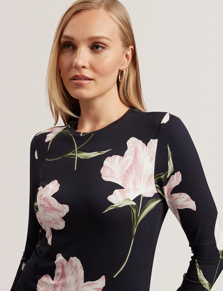 Ted Baker London - BAAFNEE - fodralklänningar - navy - 4