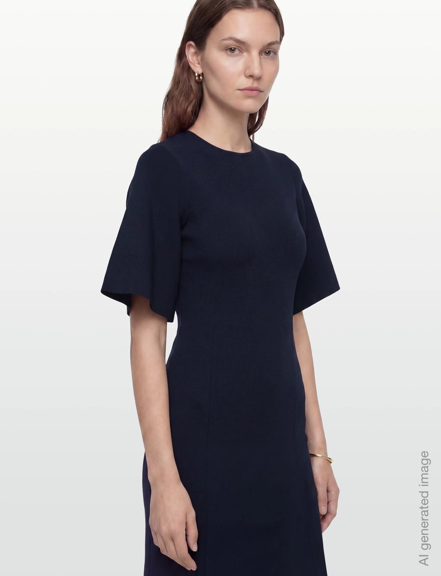 Ted Baker London - AEDNA - kootud kleidid - navy - 3