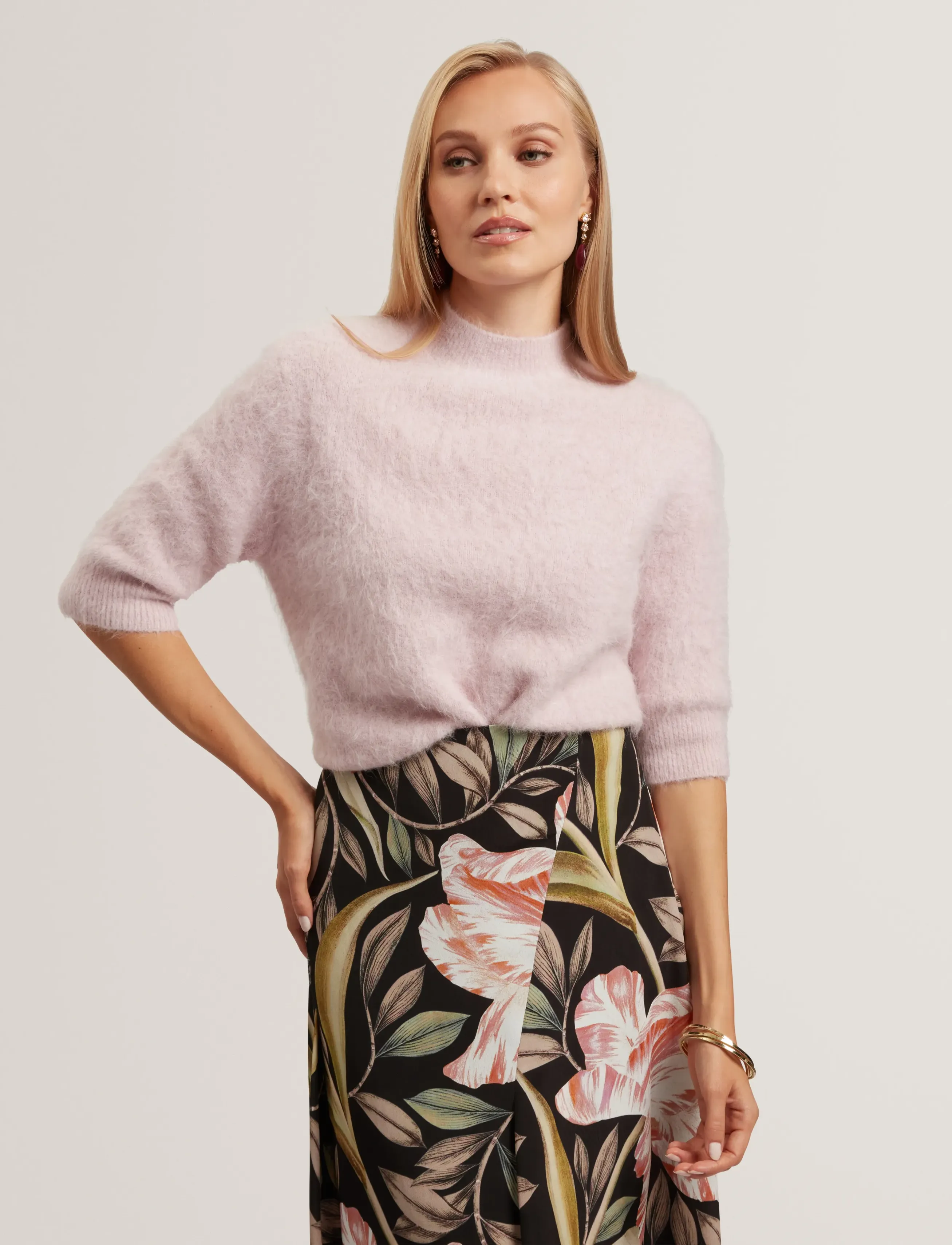 Ted Baker London Antata, 36, Pink, Strik > Trøjer, Dame