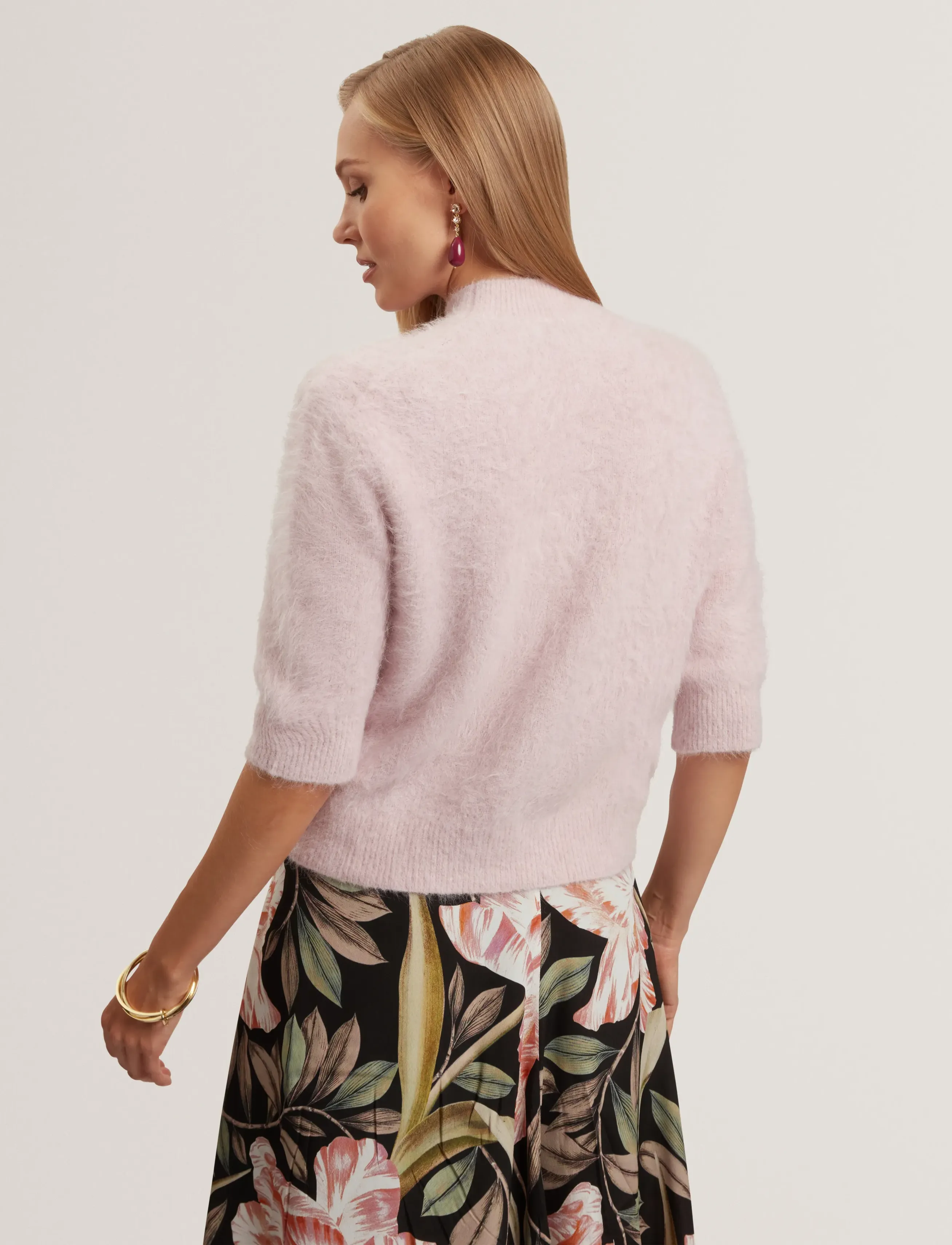 Ted Baker London - ANTATA - stickade tröjor - dusky-pink - 3