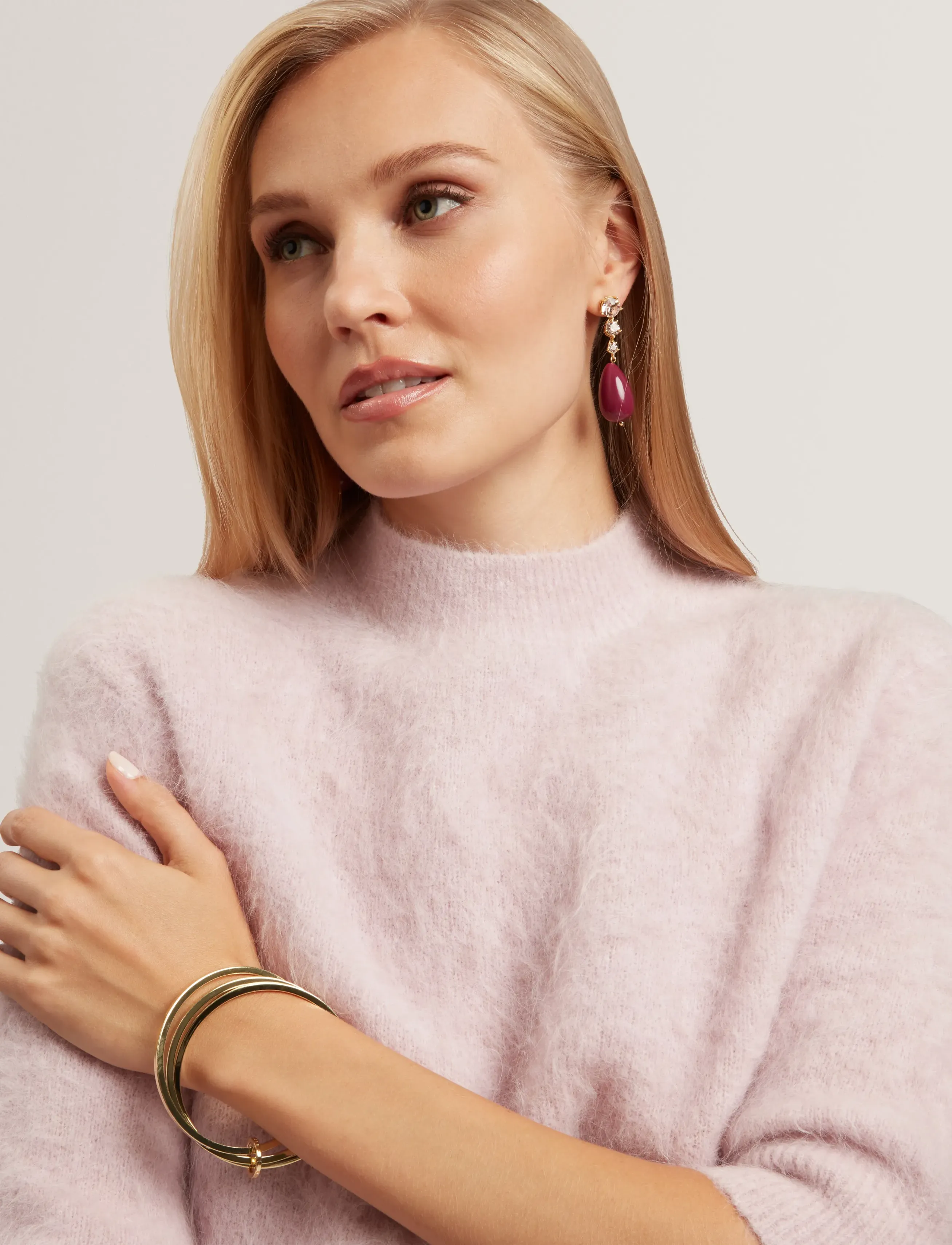 Ted Baker London - ANTATA - stickade tröjor - dusky-pink - 4