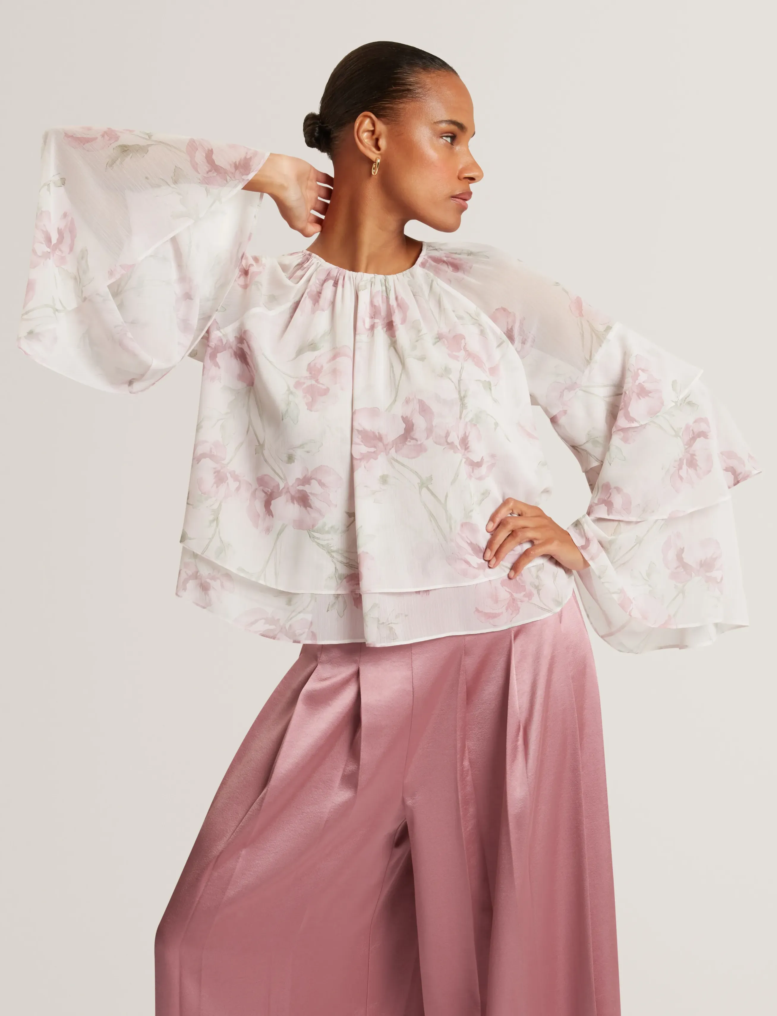 Ted Baker London Rizaa, 36, Pink, Bluser > Langærmede, Dame