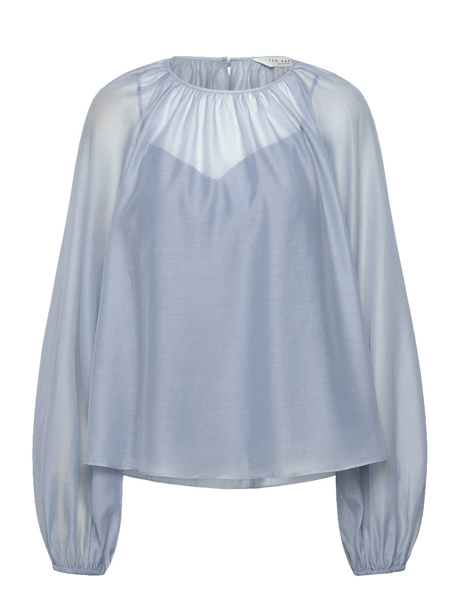 Ted Baker London - EELANA - long sleeved blouses - lt-blue - 1