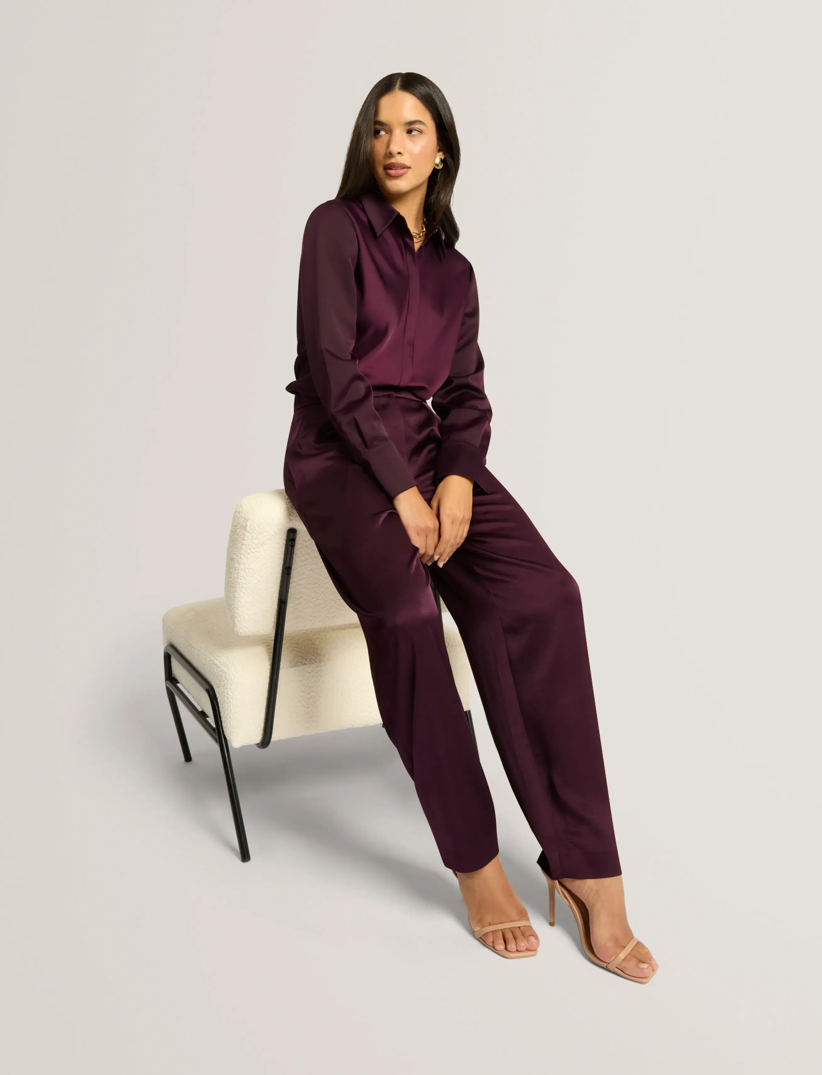 Ted Baker London - CHIIRA - hosen mit geradem bein - dp-purple - 4