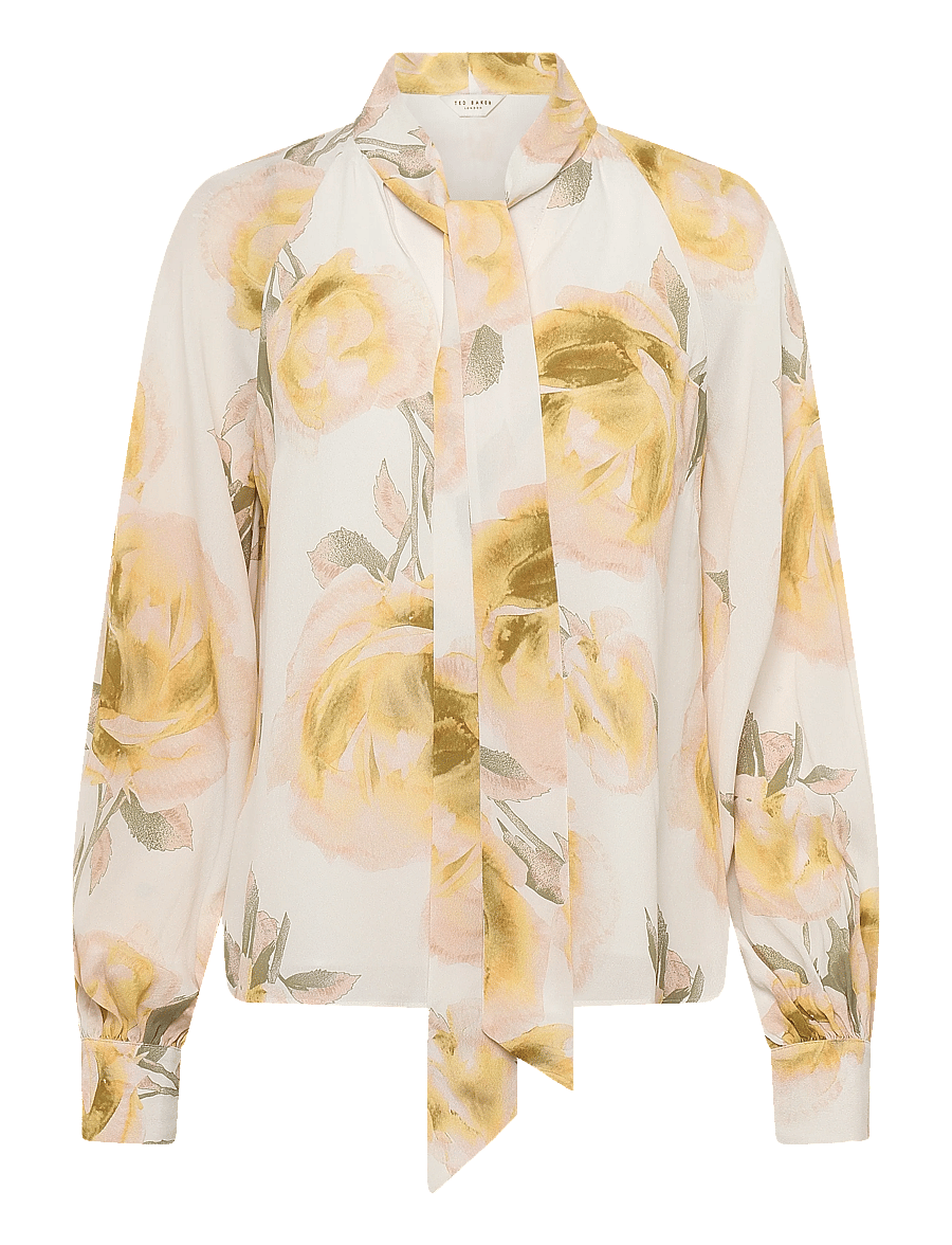 Ted Baker London - RANDIA - pikkade varrukatega pluusid - ivory - 1