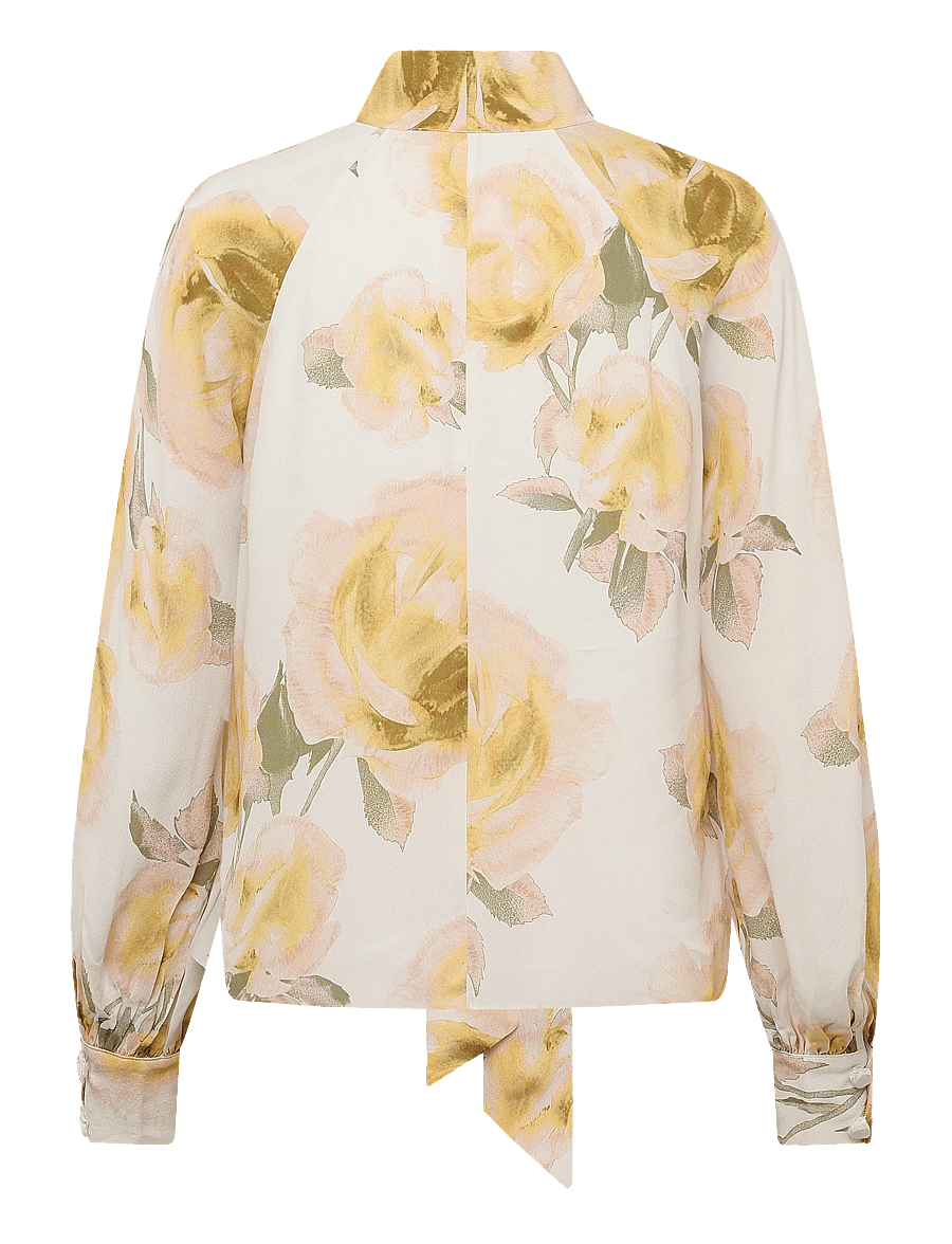 Ted Baker London - RANDIA - pikkade varrukatega pluusid - ivory - 2