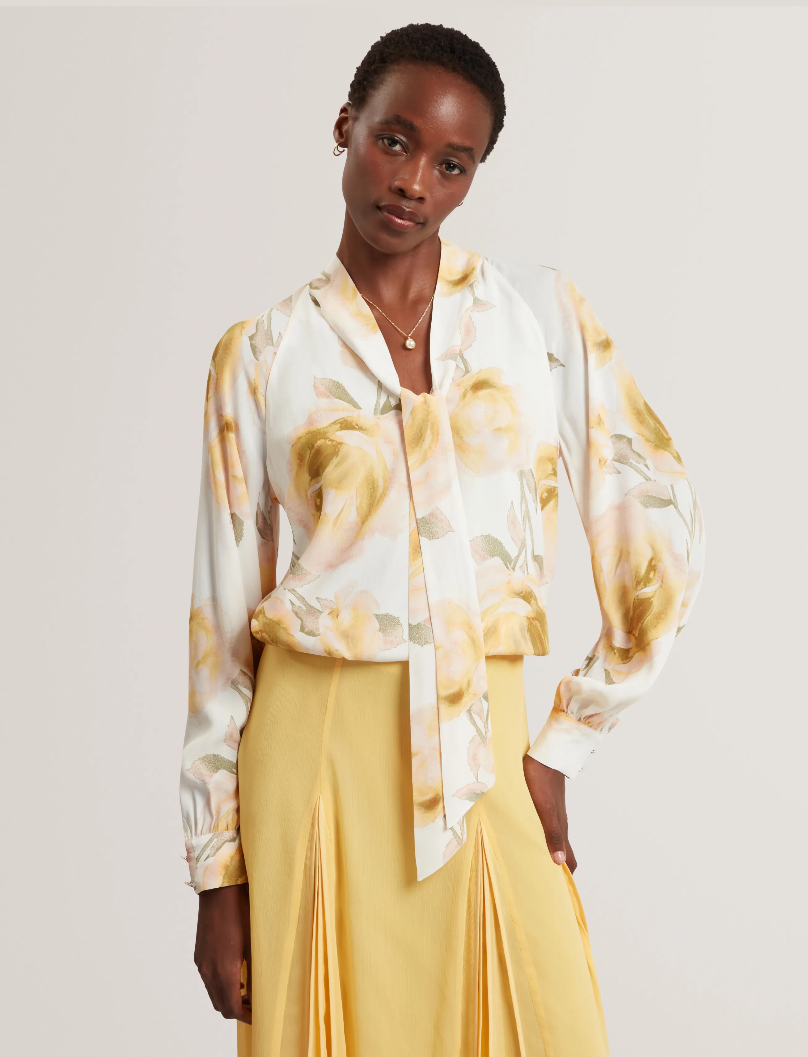Ted Baker London Randia, 44, Cream, Bluser > Langærmede, Dame