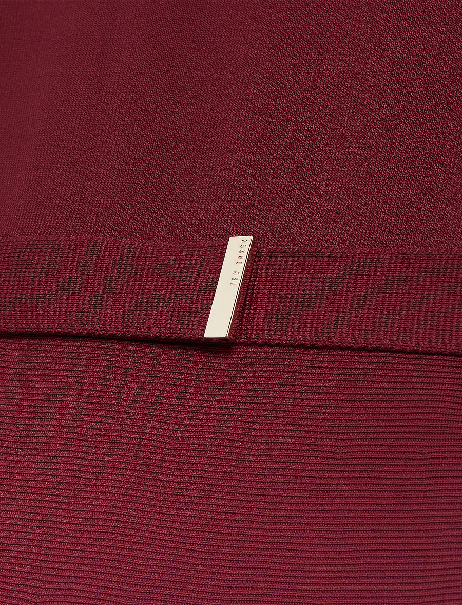Ted Baker London - TALMAH - midikleidid - maroon - 5