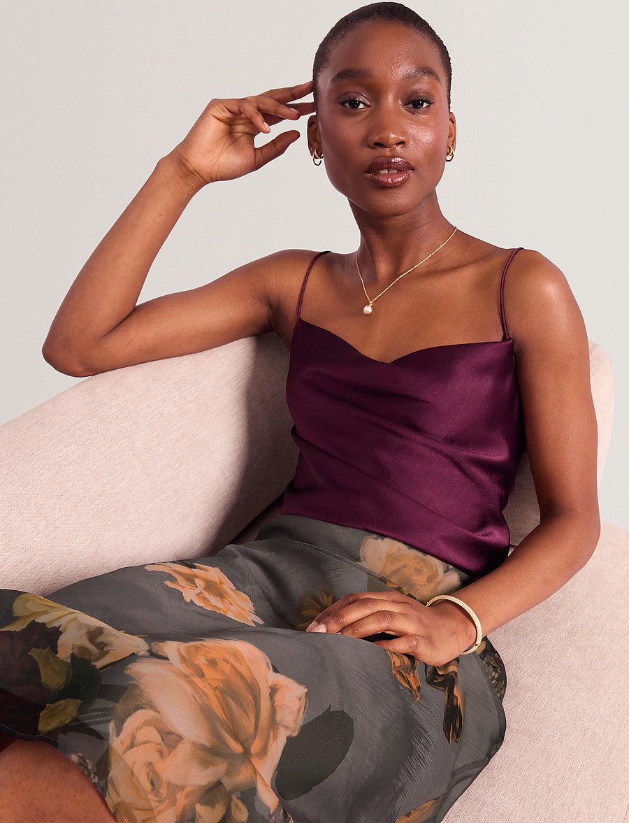 Ted Baker London - ANCELA - midi nederdele - dk-grey - 4