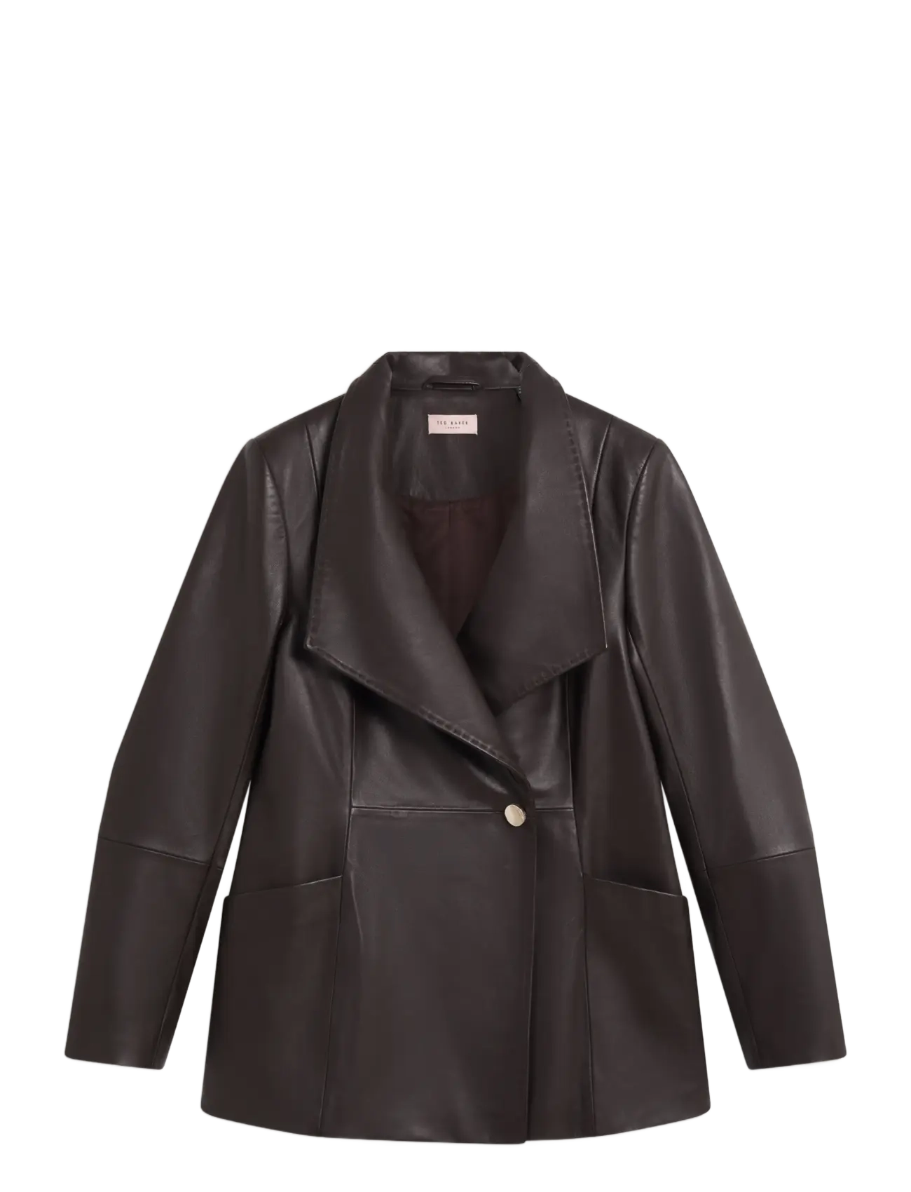 Ted Baker London - ATTIE - læderjakker - brn-choc - 1