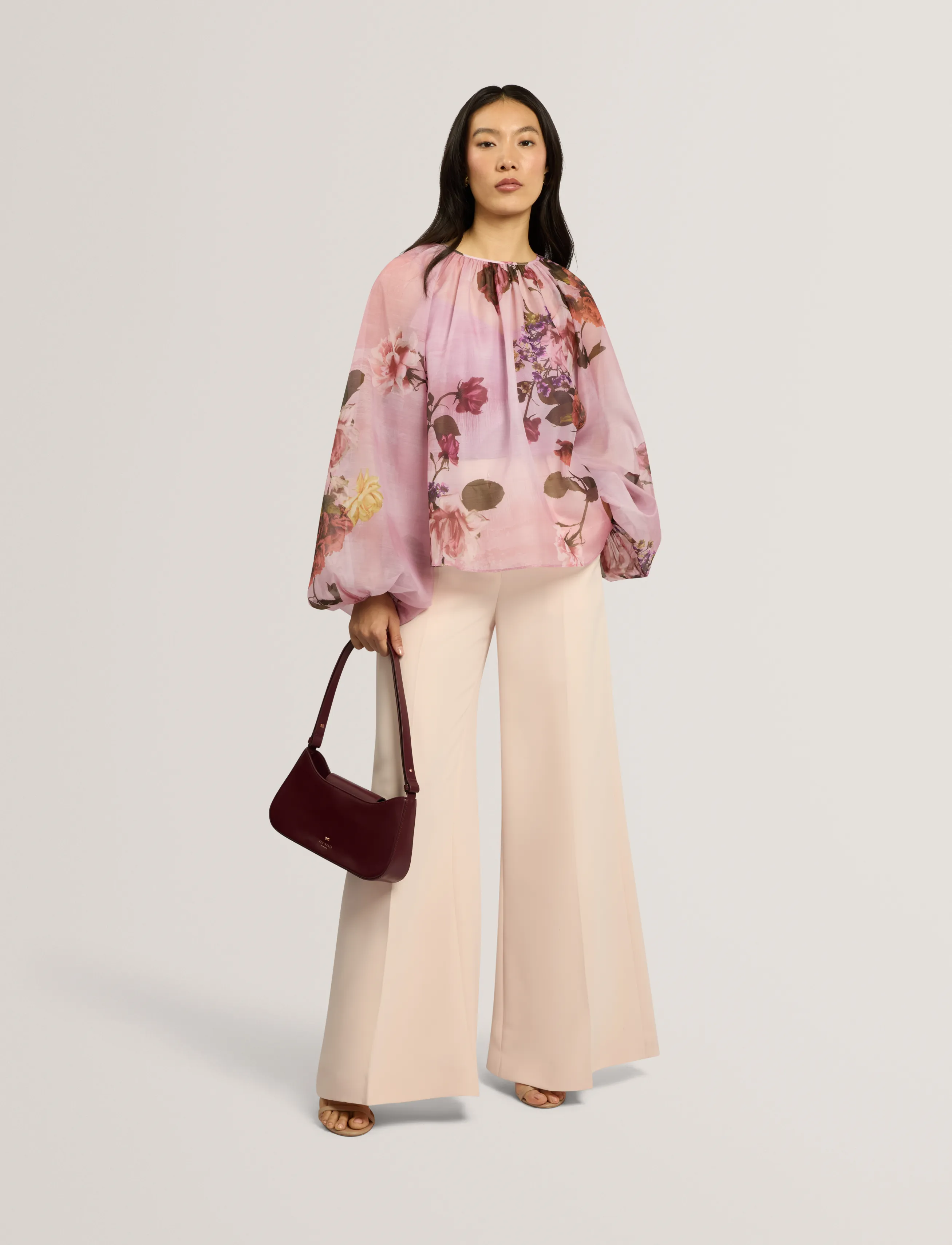 Ted Baker London CARTHA - Langærmede bluser - PL-PINK / pink/rose