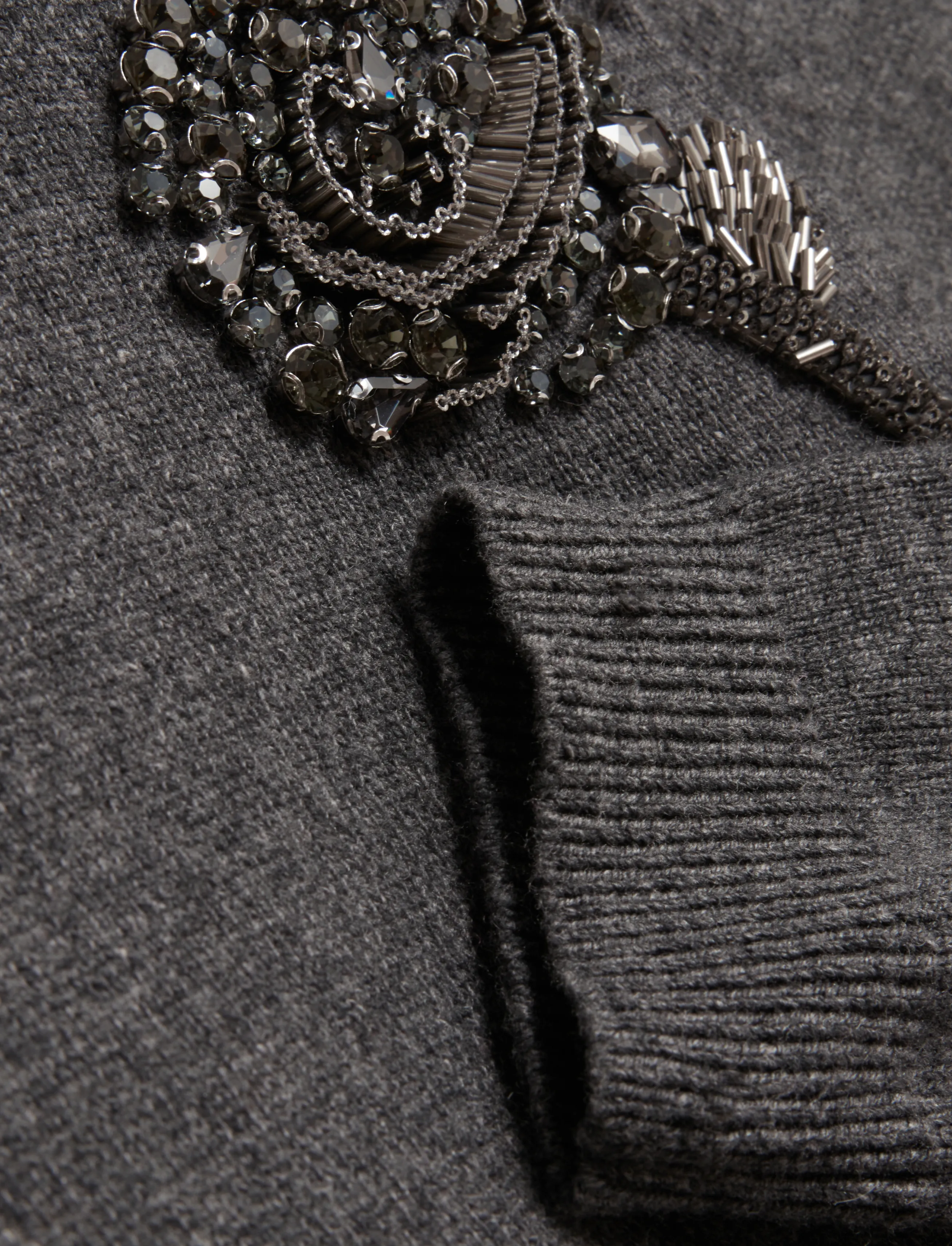 Ted Baker London - ENIRAH - stickade tröjor - grey-marl - 5