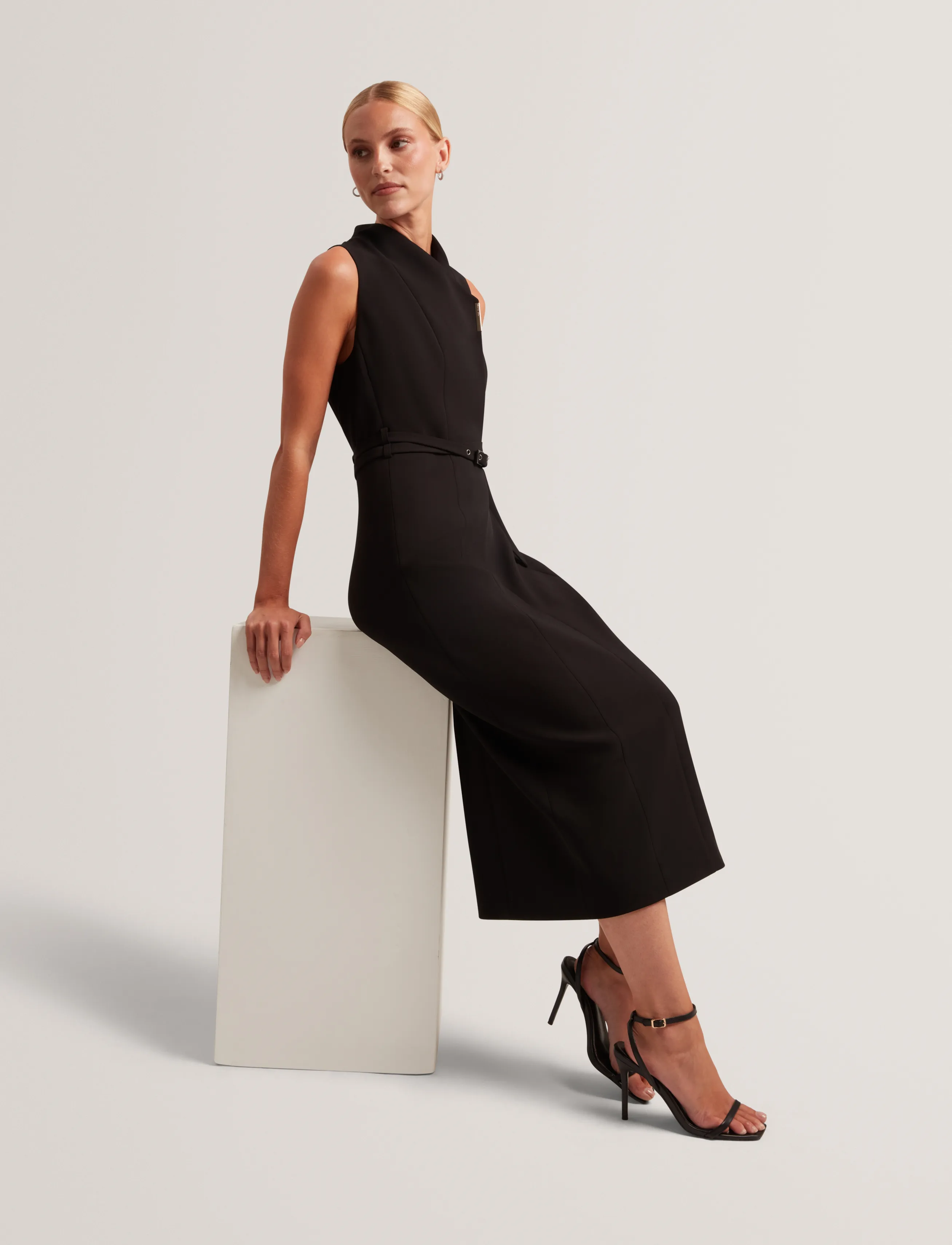 Ted Baker London - HANLIED - midikleider - black - 5