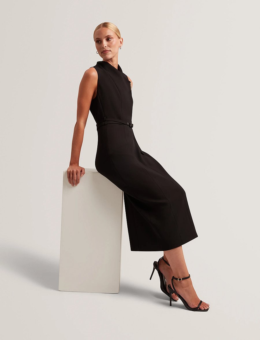 Ted Baker London - HANLIED - midikleider - black - 5