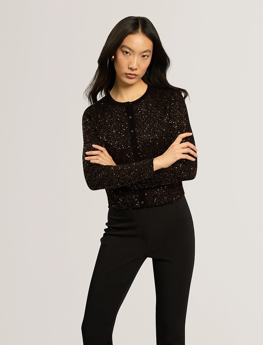 Ted Baker London - NYRIE - strickjacken - black - 2