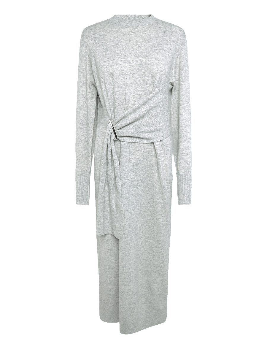 Ted Baker London - VERIKKA - stickade klänningar - grey-marl - 1