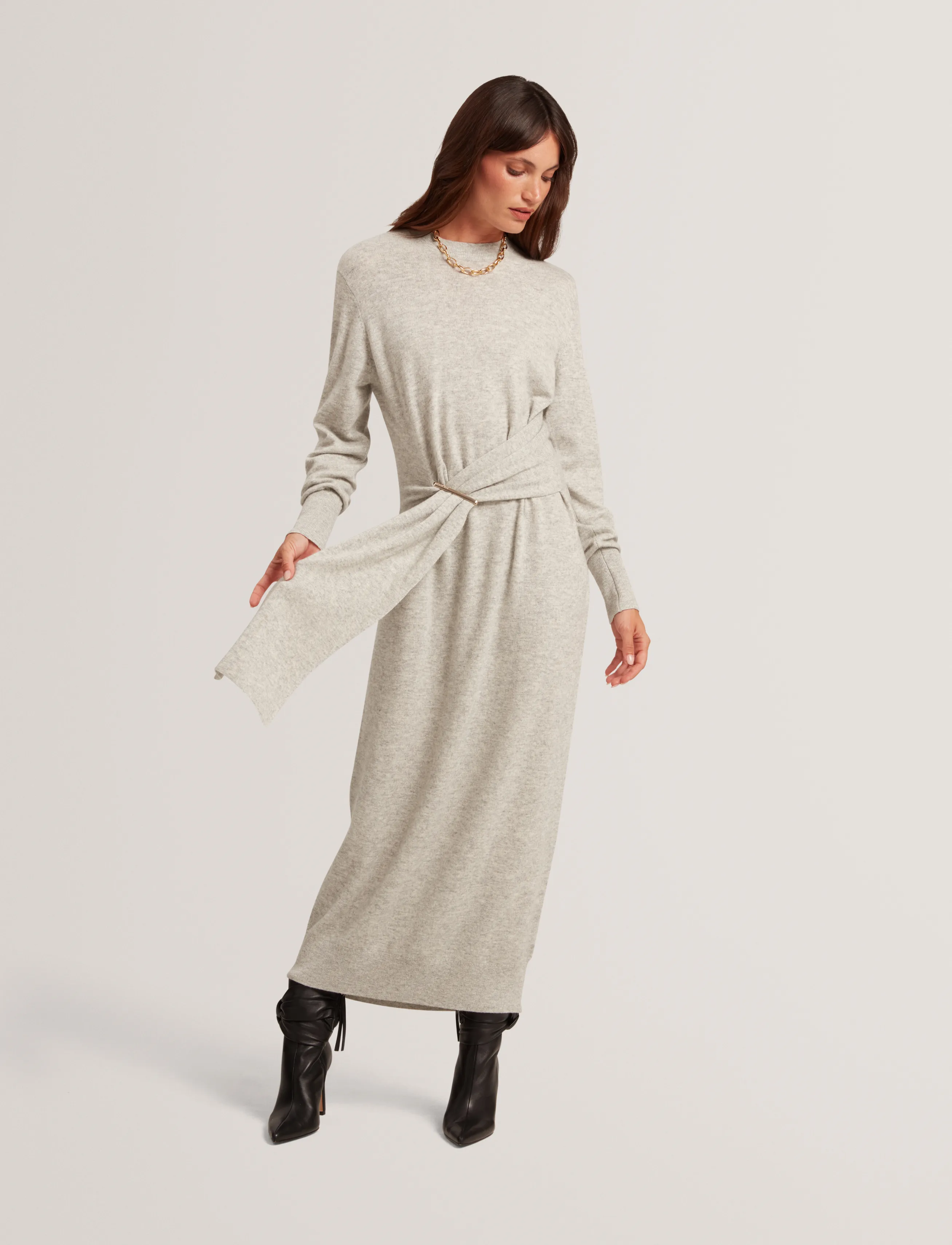 Ted Baker London VERIKKA - Kootud kleidid - GREY-MARL / grey