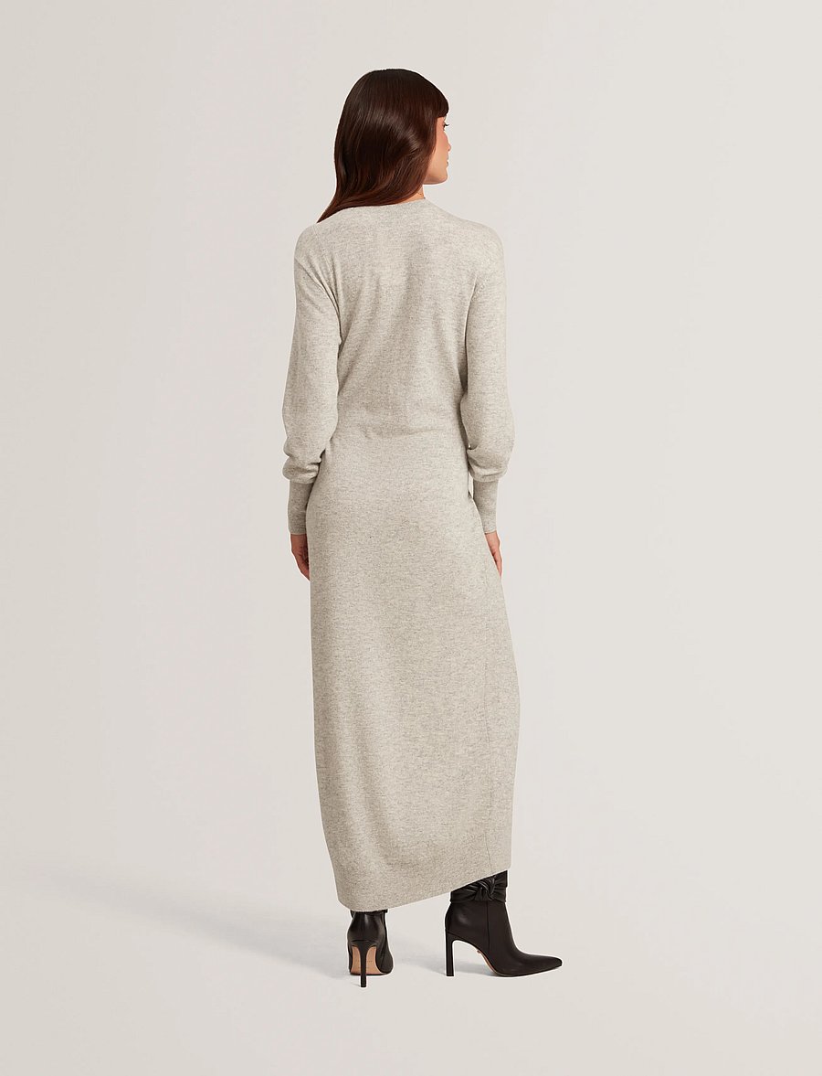 Ted Baker London - VERIKKA - kootud kleidid - grey-marl - 3