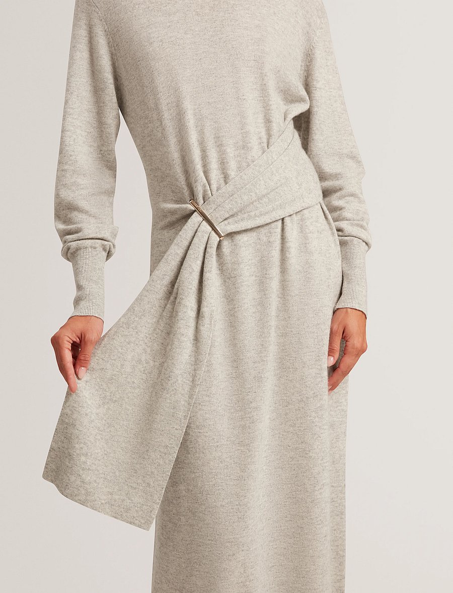 Ted Baker London - VERIKKA - kootud kleidid - grey-marl - 5