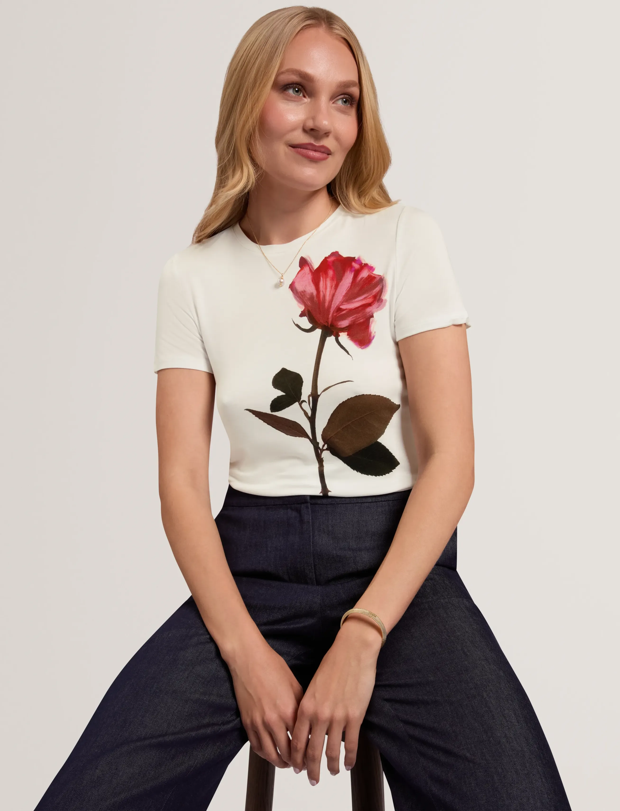 Ted Baker London - JENELI - t-shirts - ivory - 4