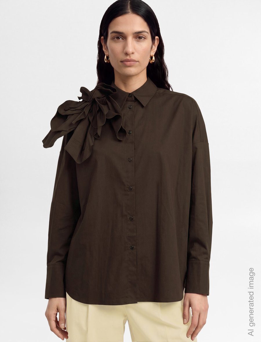 Ted Baker London - KAYMEE - langærmede skjorter - brn-choc - 3