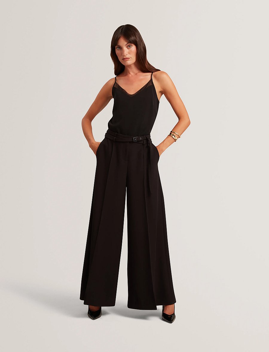 Ted Baker London - HANLIEC - anzugshosen - black - 0