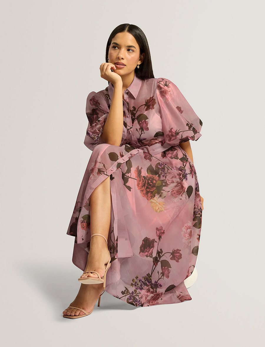 Ted Baker London - INDYAH - hemdkleider - pl-pink - 4